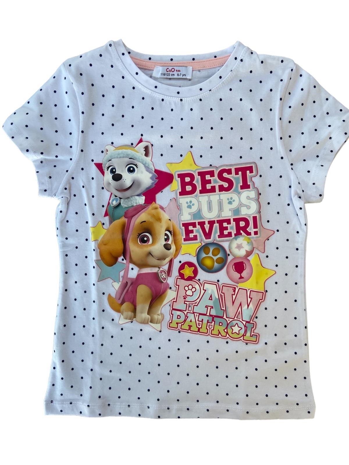 Paw Patrol Best Pups Ever Kız Tişört