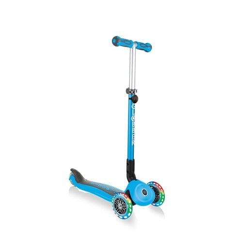 Globber Go Up Deluxe Işıklı Scooter - Mavi