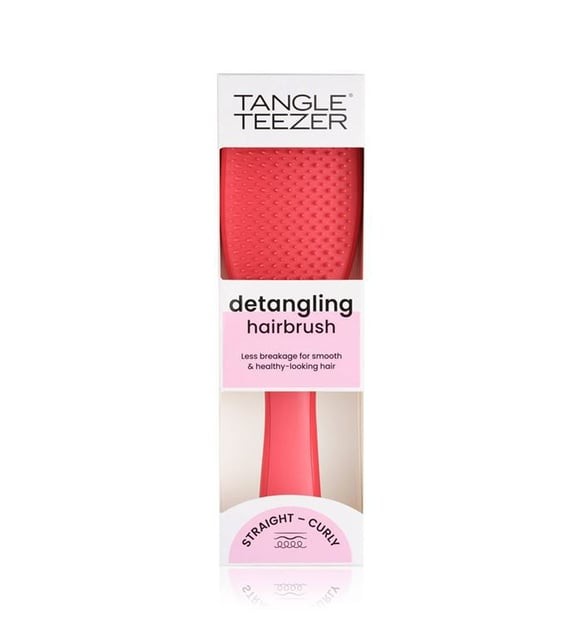 Tangle Teezer Detangling Tüm Saç Tipleri İçin Düğümlenme Açıcı Kolay Tarama Fırçası - Kırmızı