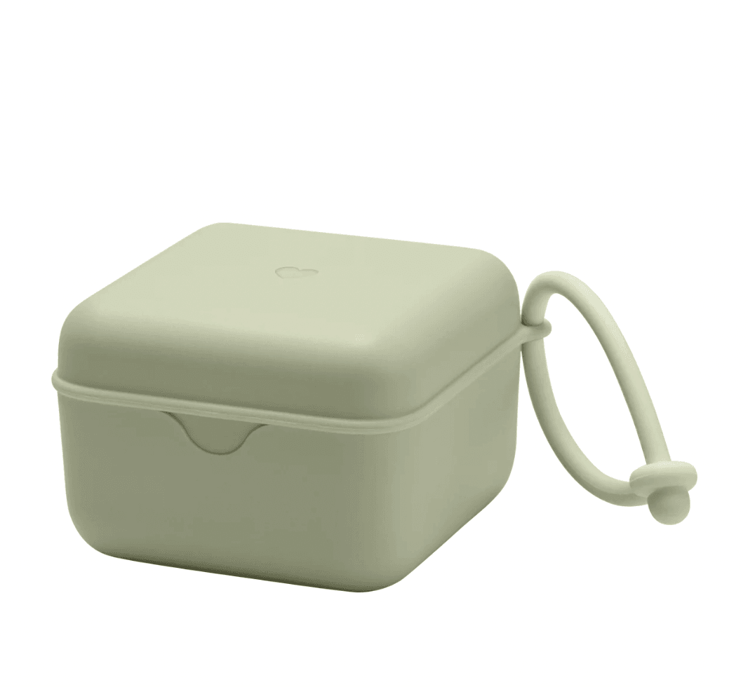 Bibs Pacifier Box- Emzik Kutusu Sage