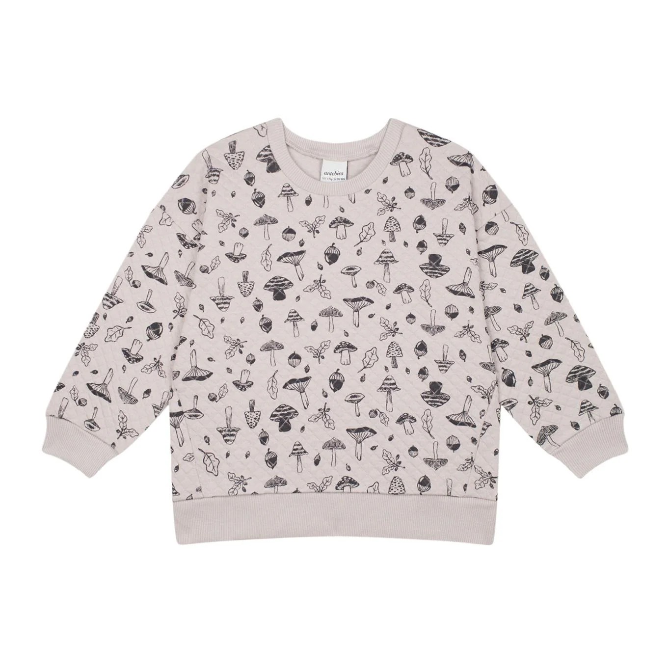 Sonbahar Mantarları Kapitone Sweatshirt