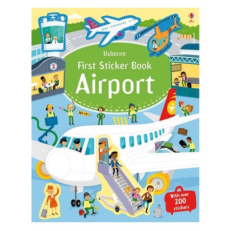 First Sticker Book Airport