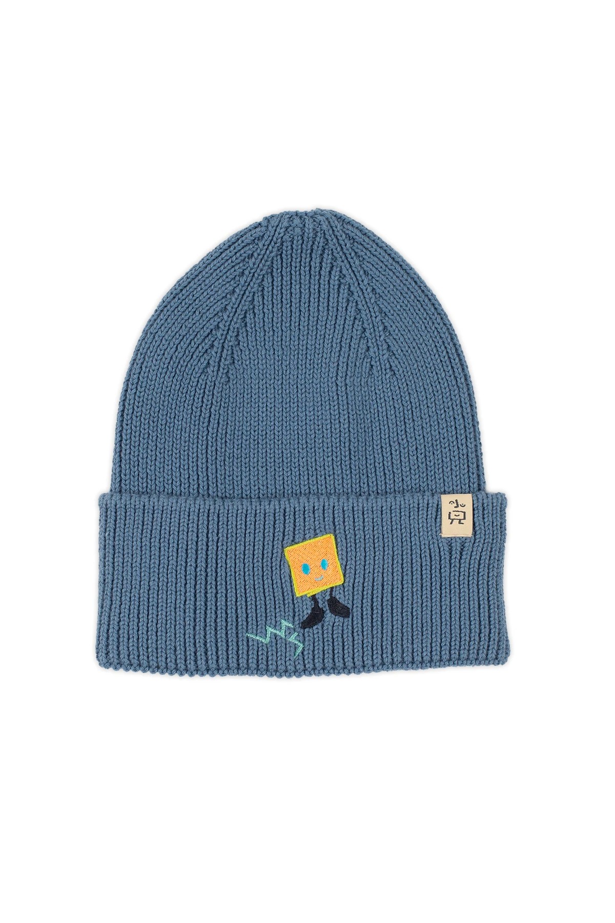 Square Man Beanie - Blue