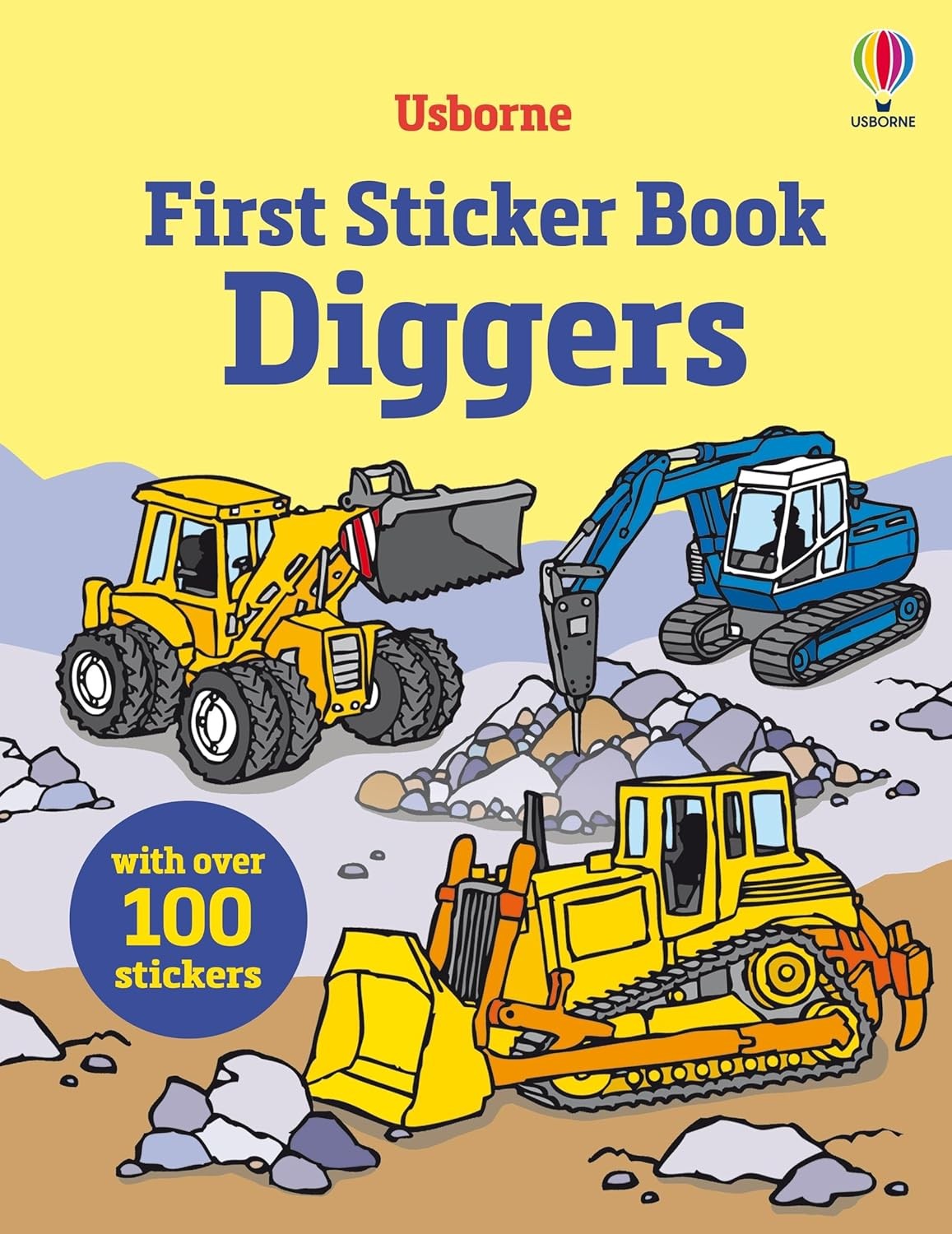 Diggers Sticker Book Kağıt Kapak