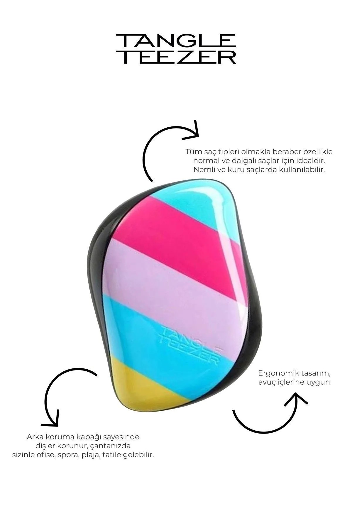 Tangle Teezer On The Go - Stripes