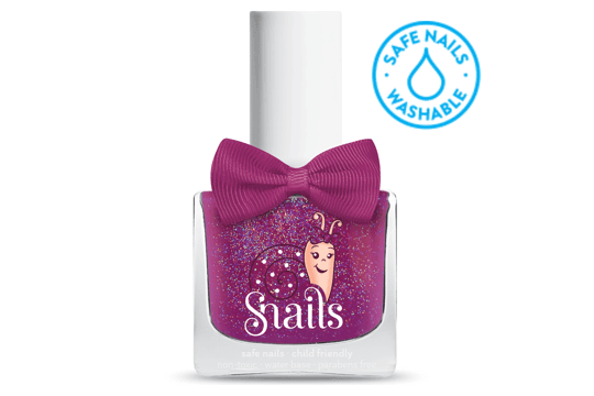 Snails Safe Nails Yıkanabilir Su Bazlı Oje | Mor