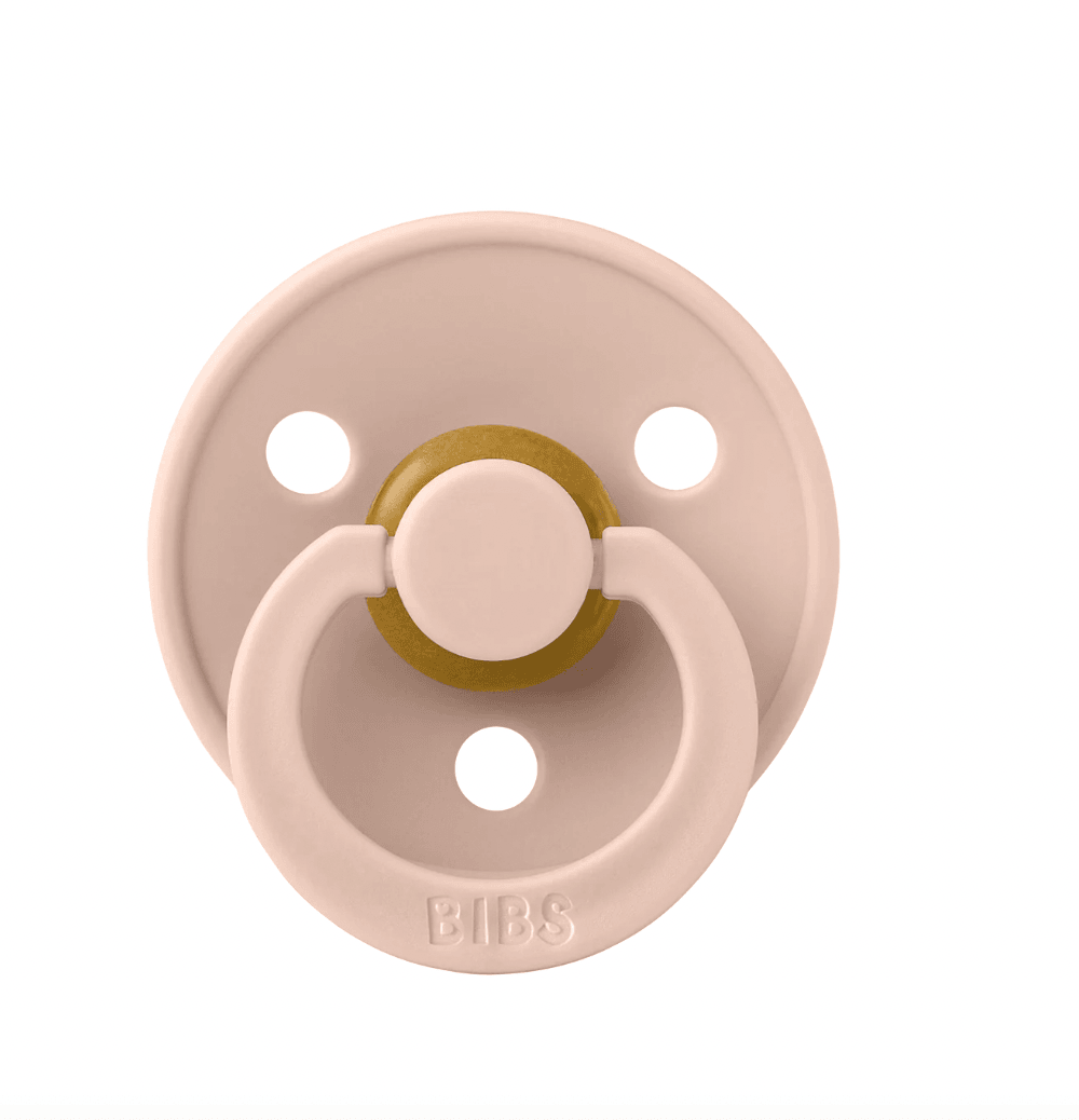 Bibs Colour Kauçuk Emzik - Blush 18+Ay