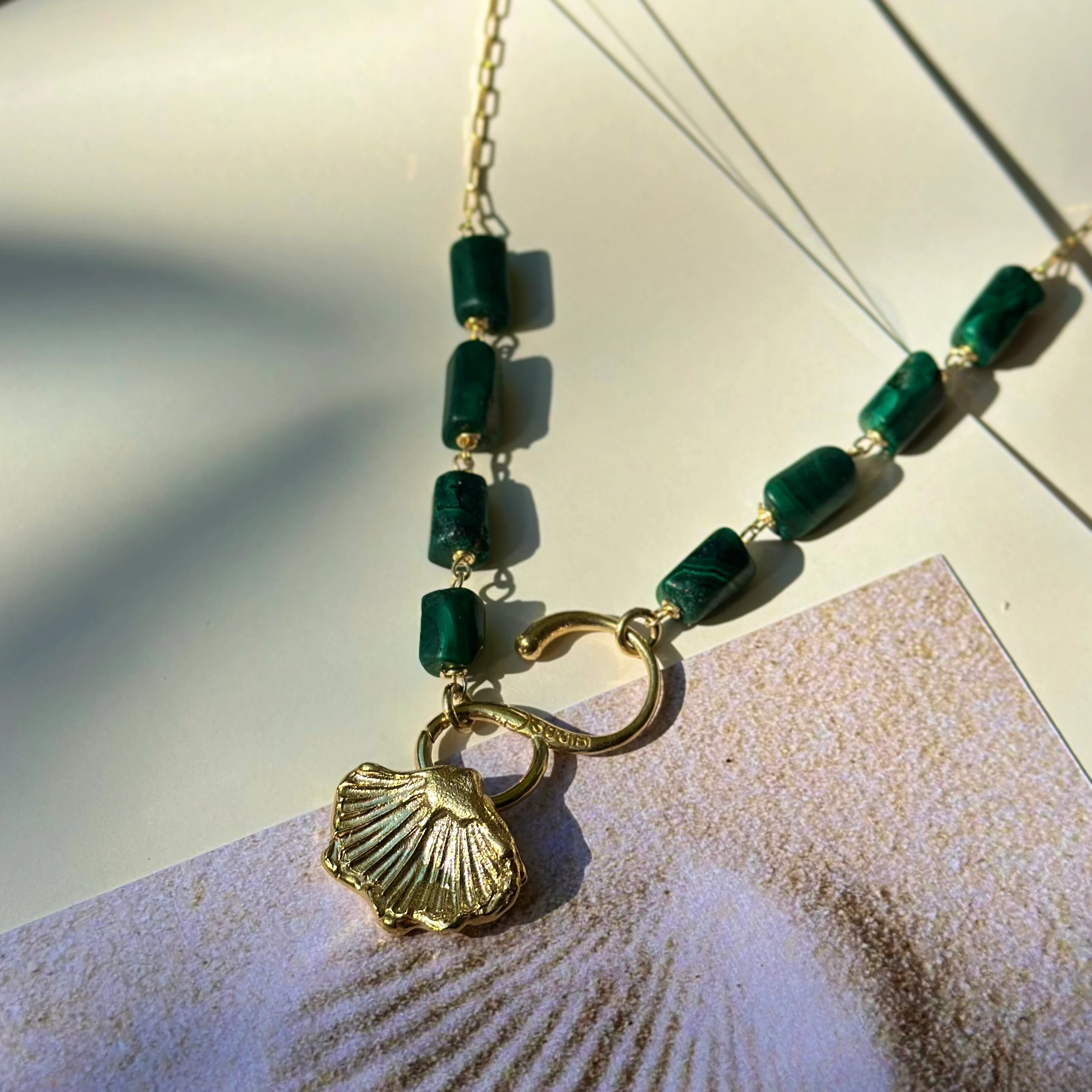 Sugibi Malachite Kolye