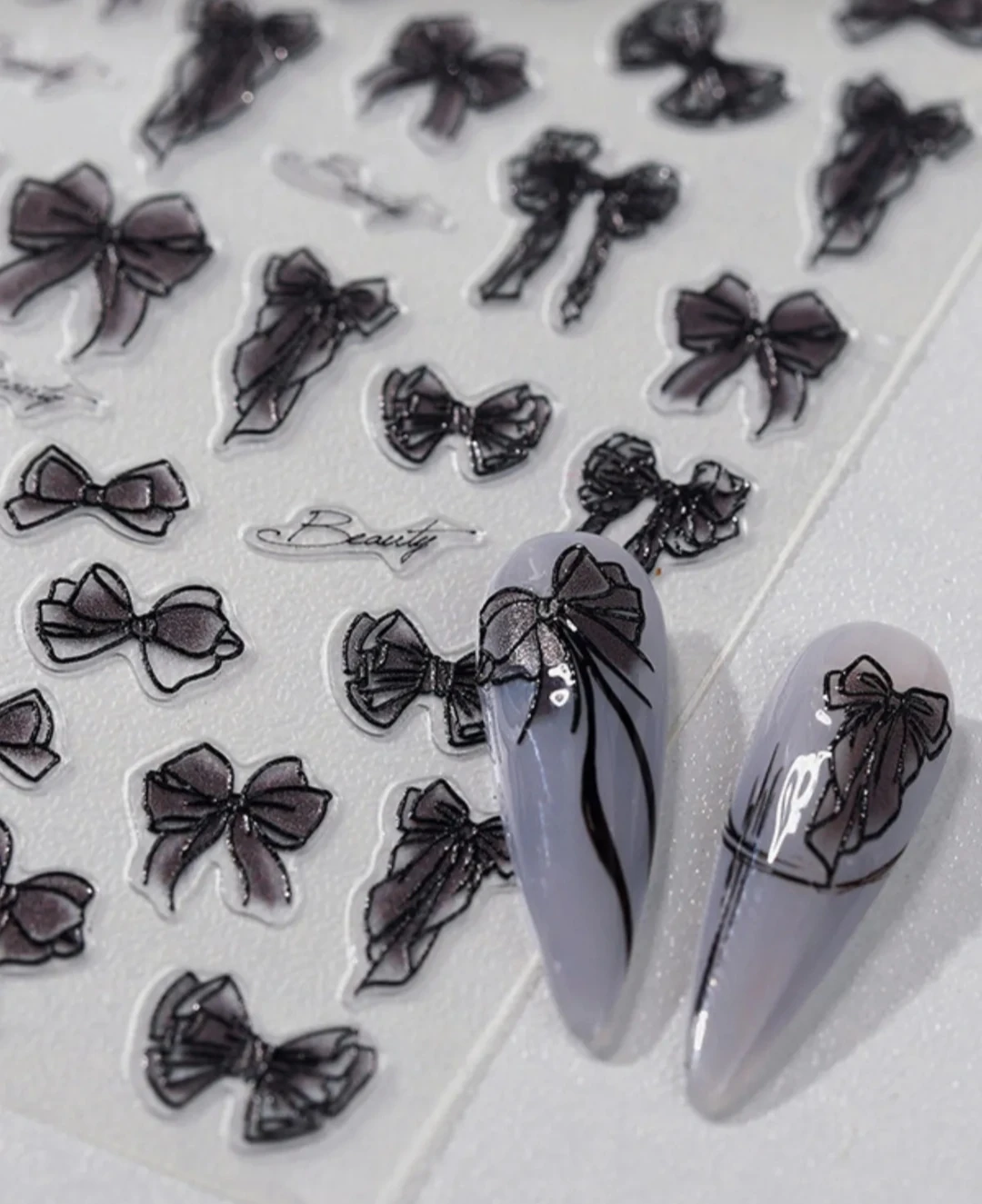 Tırnak Sticker Protez Tırnak Kalıcı Oje Süsleme, Nail Art Sticker