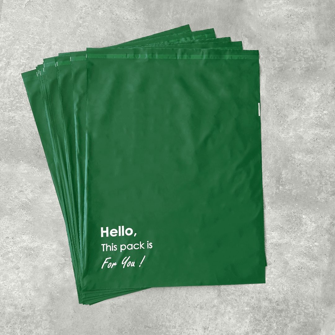 45x55 cm Green Eco-Friendly Poly Mailer