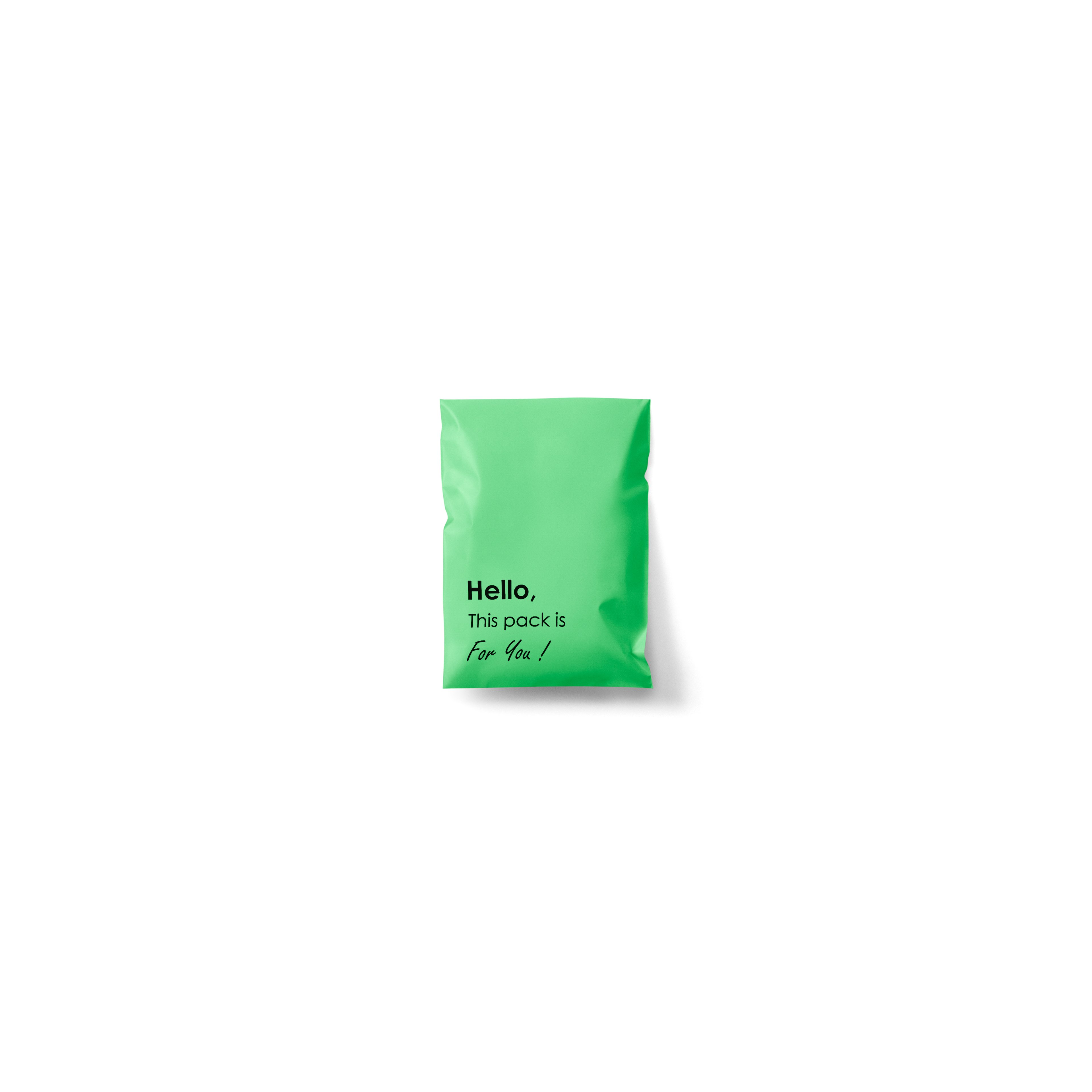 18x25 cm Green Eco-Friendly Poly Mailers