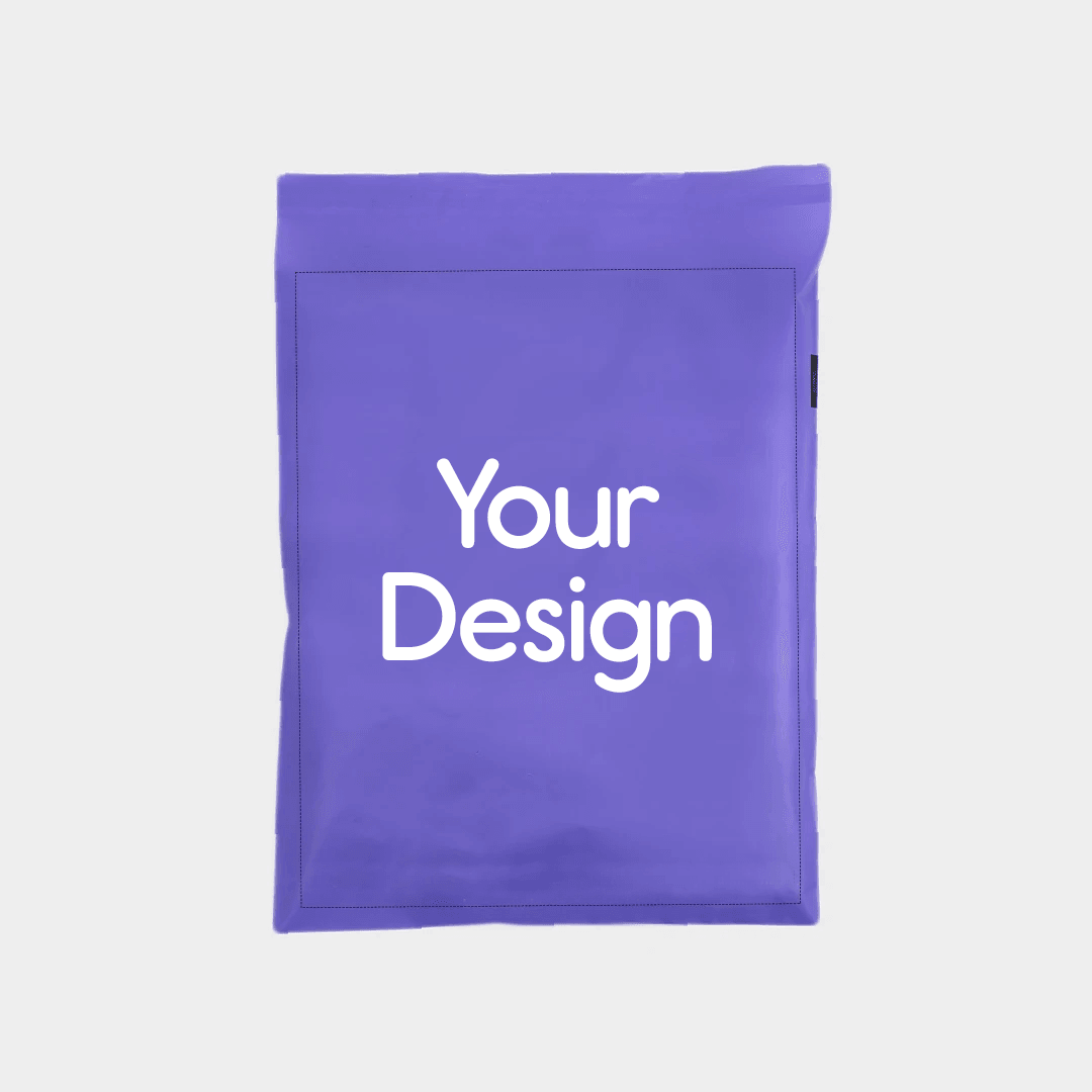 Custom Purple Eco-Friendly Poly Mailers for Your Brand