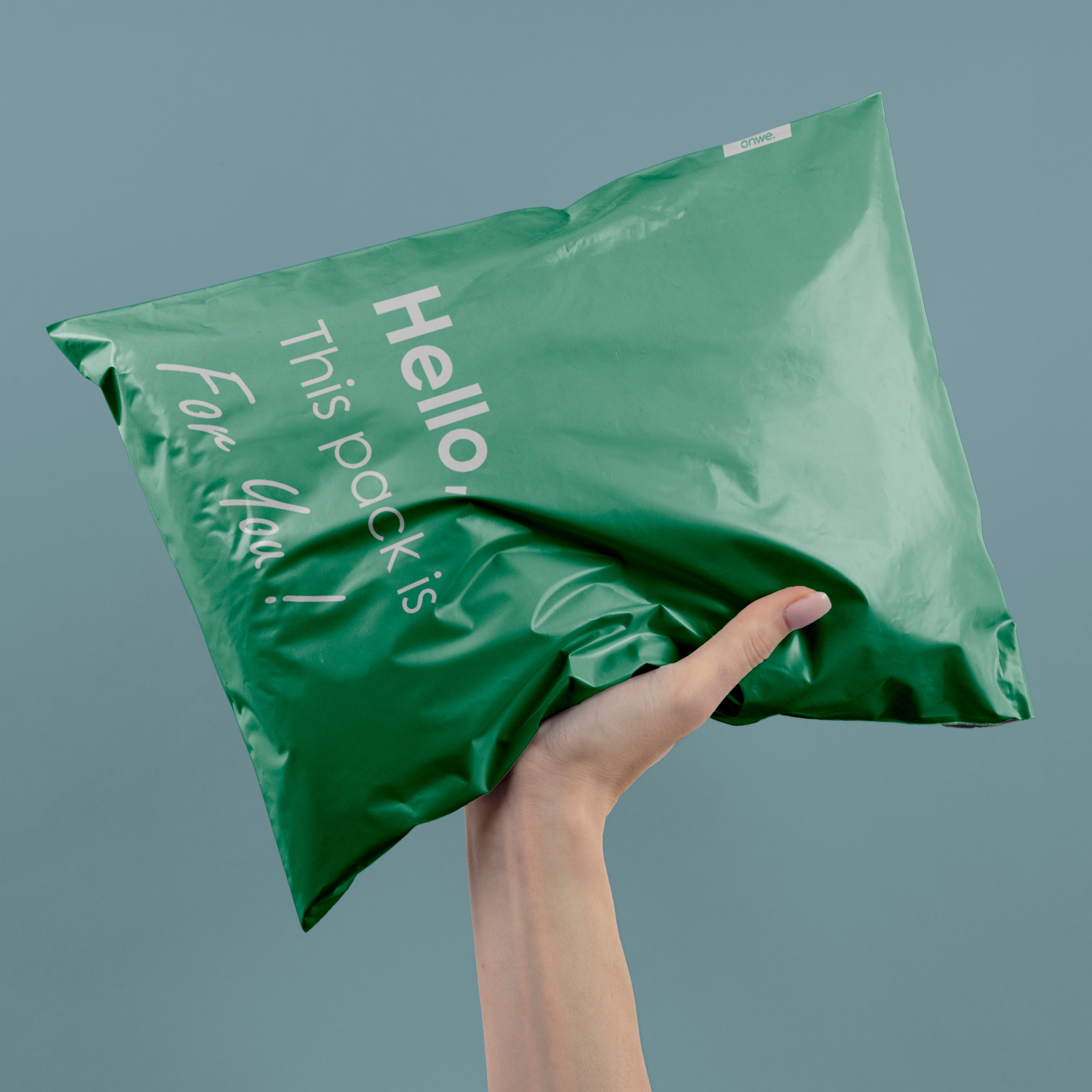 45x55 cm Green Eco-Friendly Poly Mailer