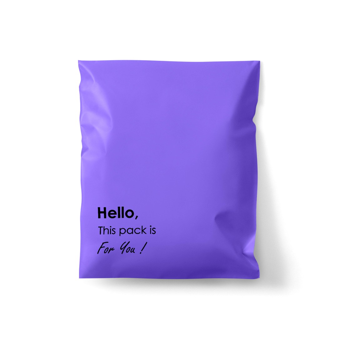 40x50 cm Purple Eco-Friendly Poly Mailer