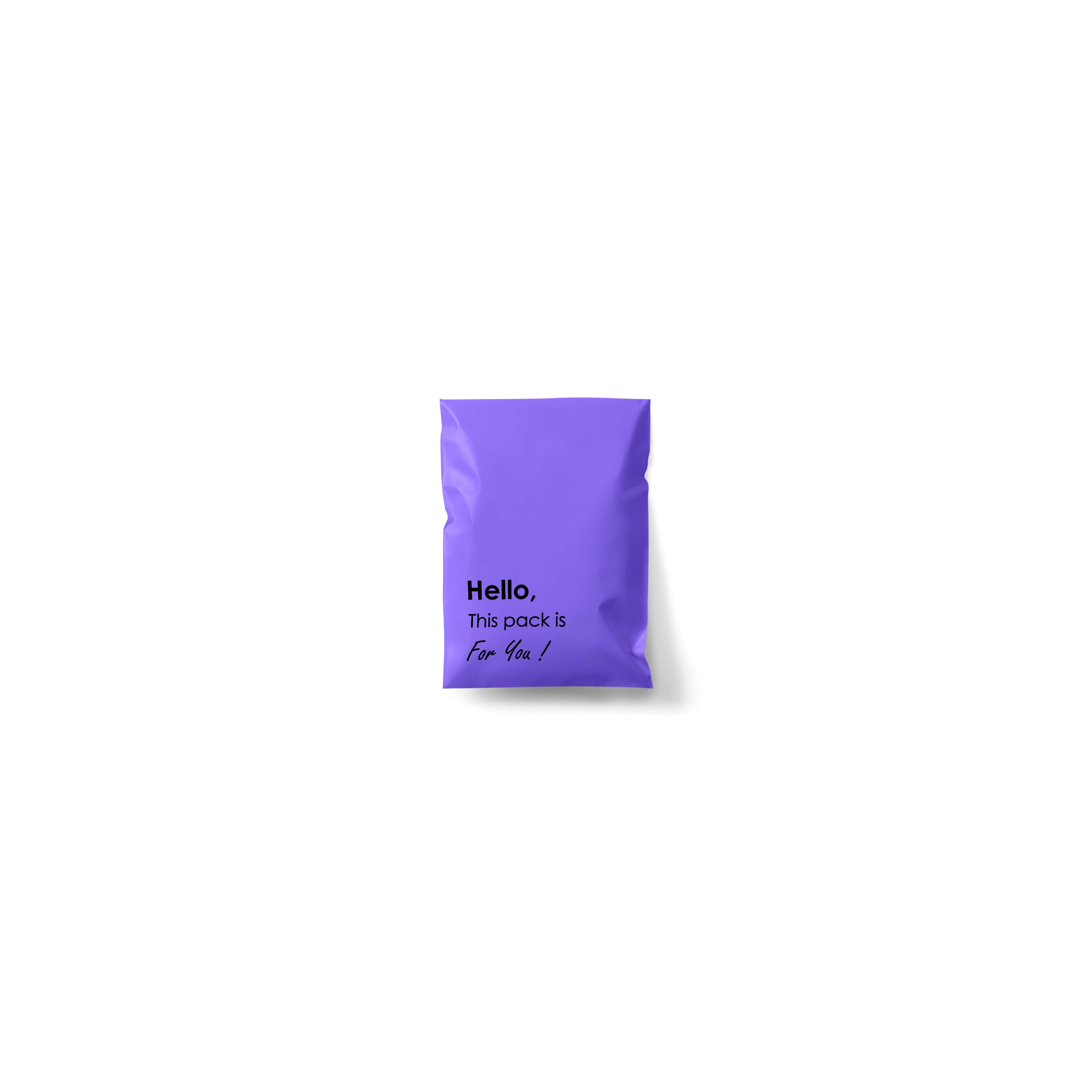 18x25 cm Purple  Eco-Friendly Poly Mailers