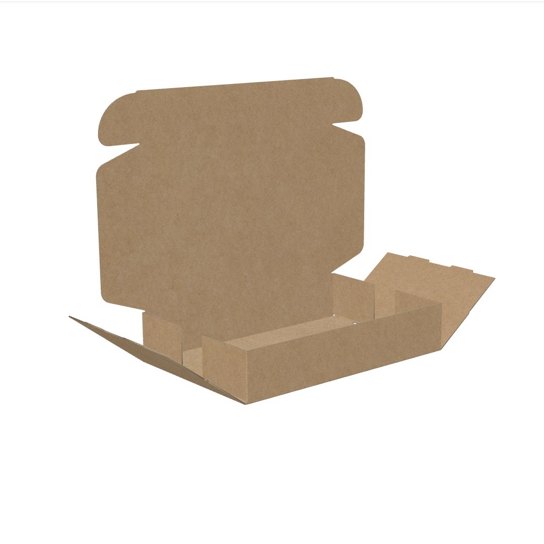 28x19x6 cm Eco-Friendly White Color E-Commerce Box