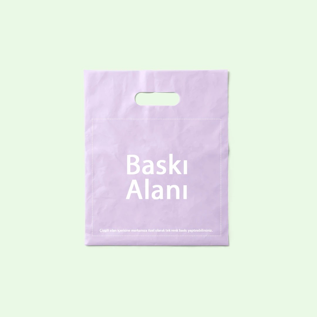 Custom Lilac Eco-Friendly Shopping Bag For Your Brand