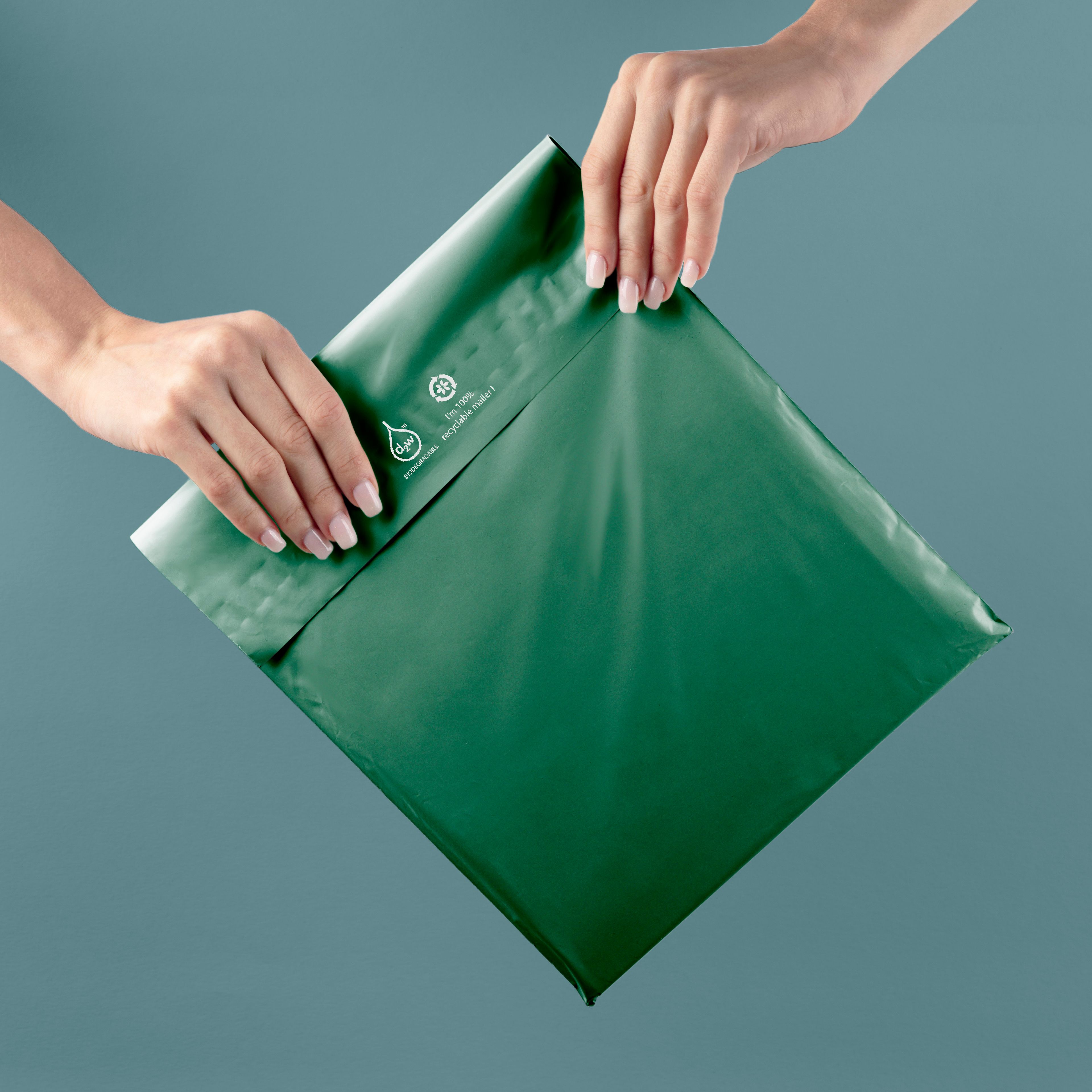 45x55 cm Green Eco-Friendly Poly Mailer