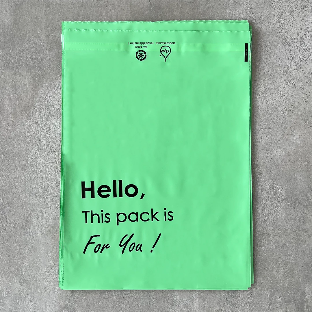 25x30 cm Green EcoFriendly Poly Mailer