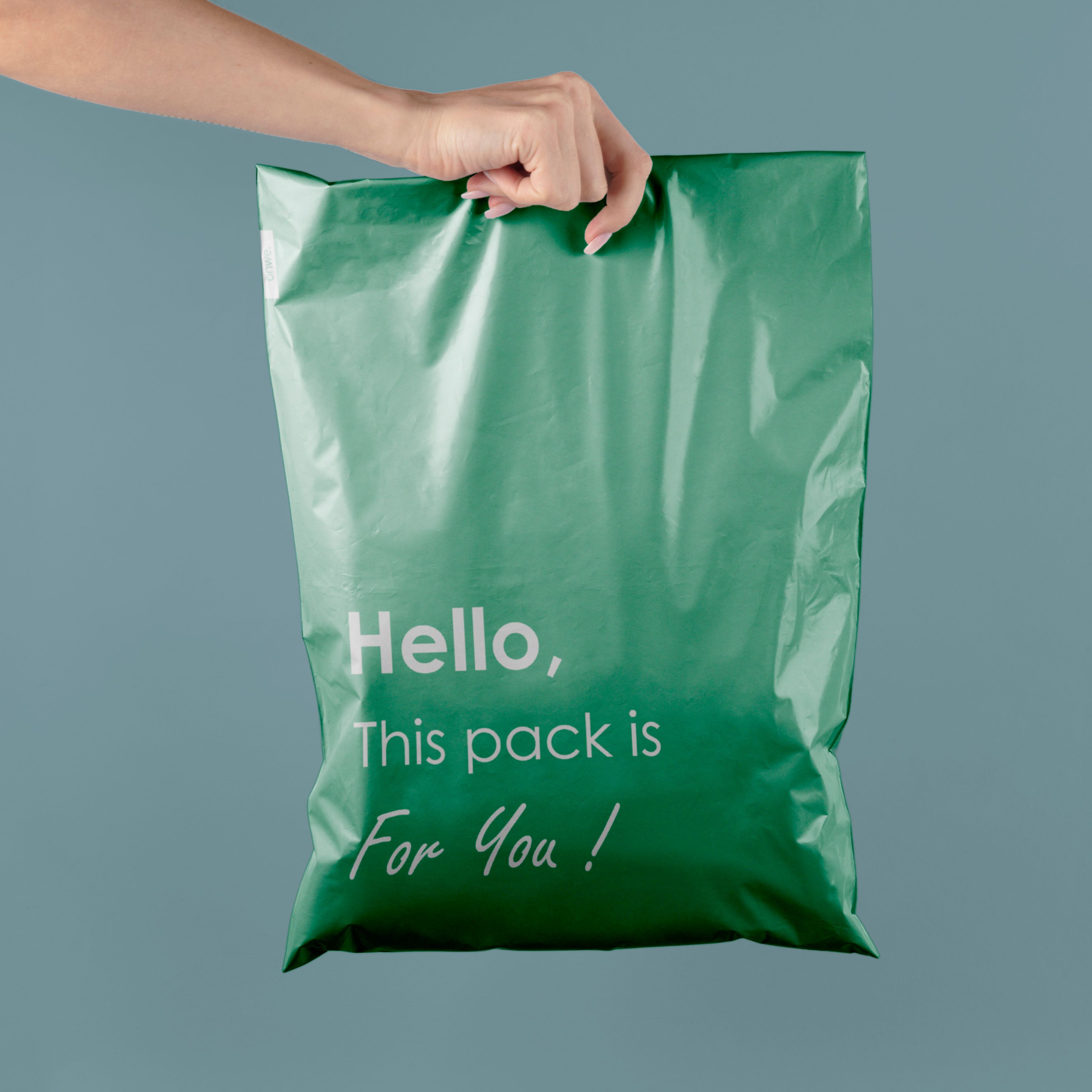 45x55 cm Green Eco-Friendly Poly Mailer