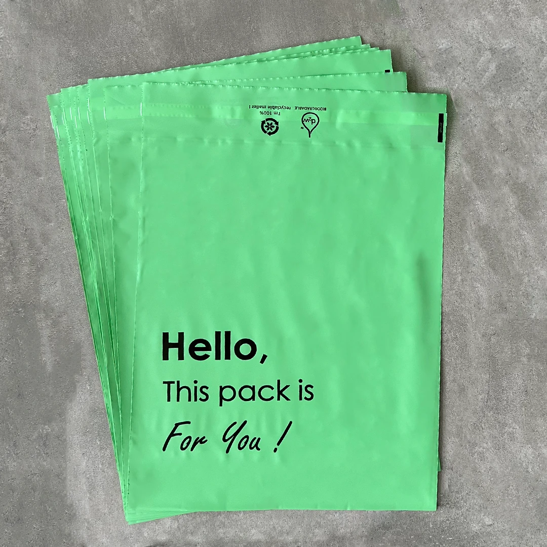 25x30 cm Green EcoFriendly Poly Mailer