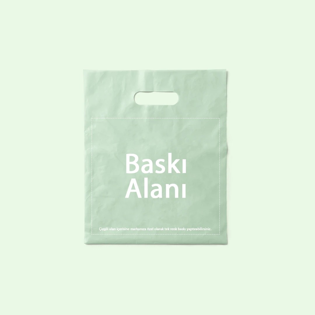 Custom Mint Green Eco-Friendly Shopping Bag For Your Brand