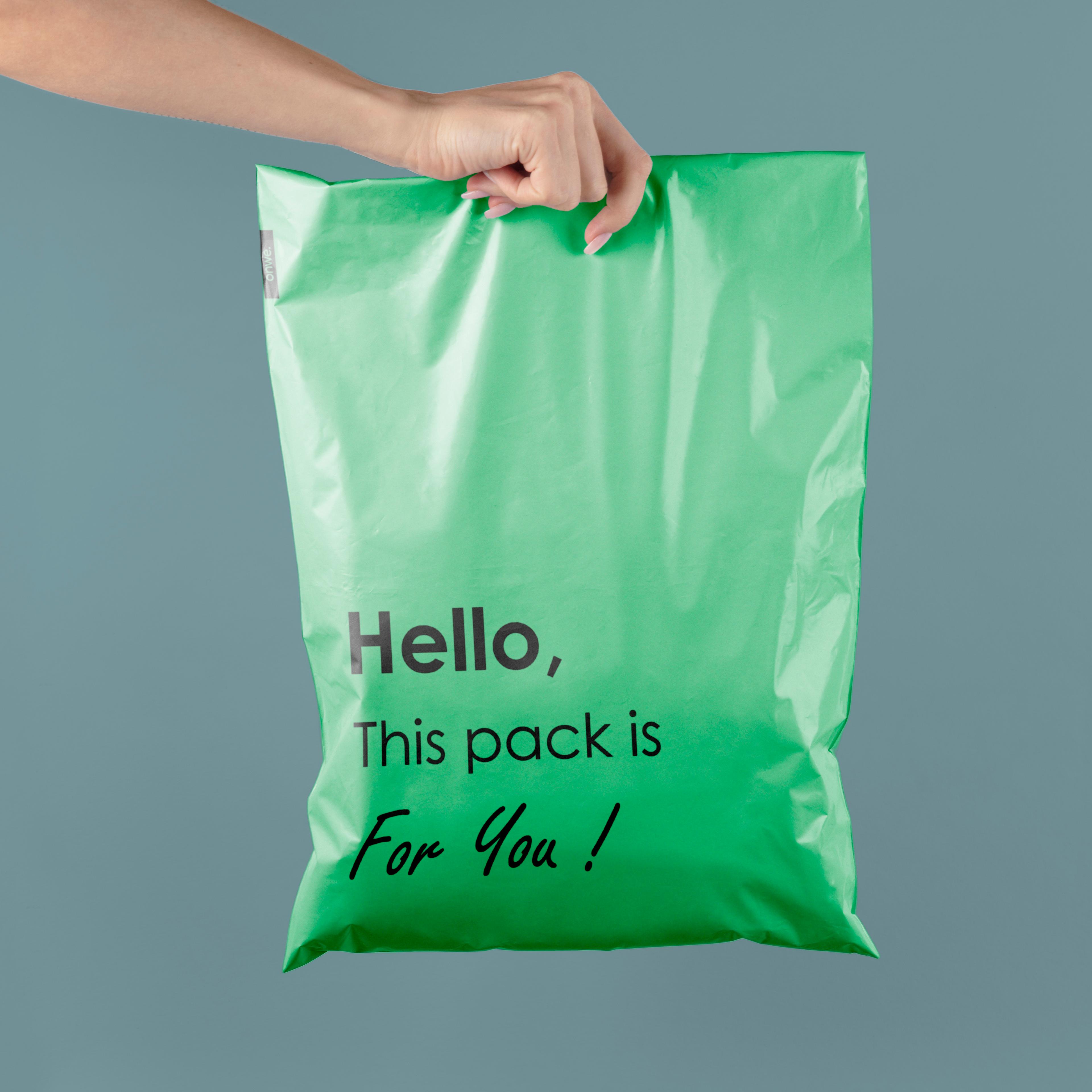 40x50 cm Green Eco-Friendly Poly Mailer