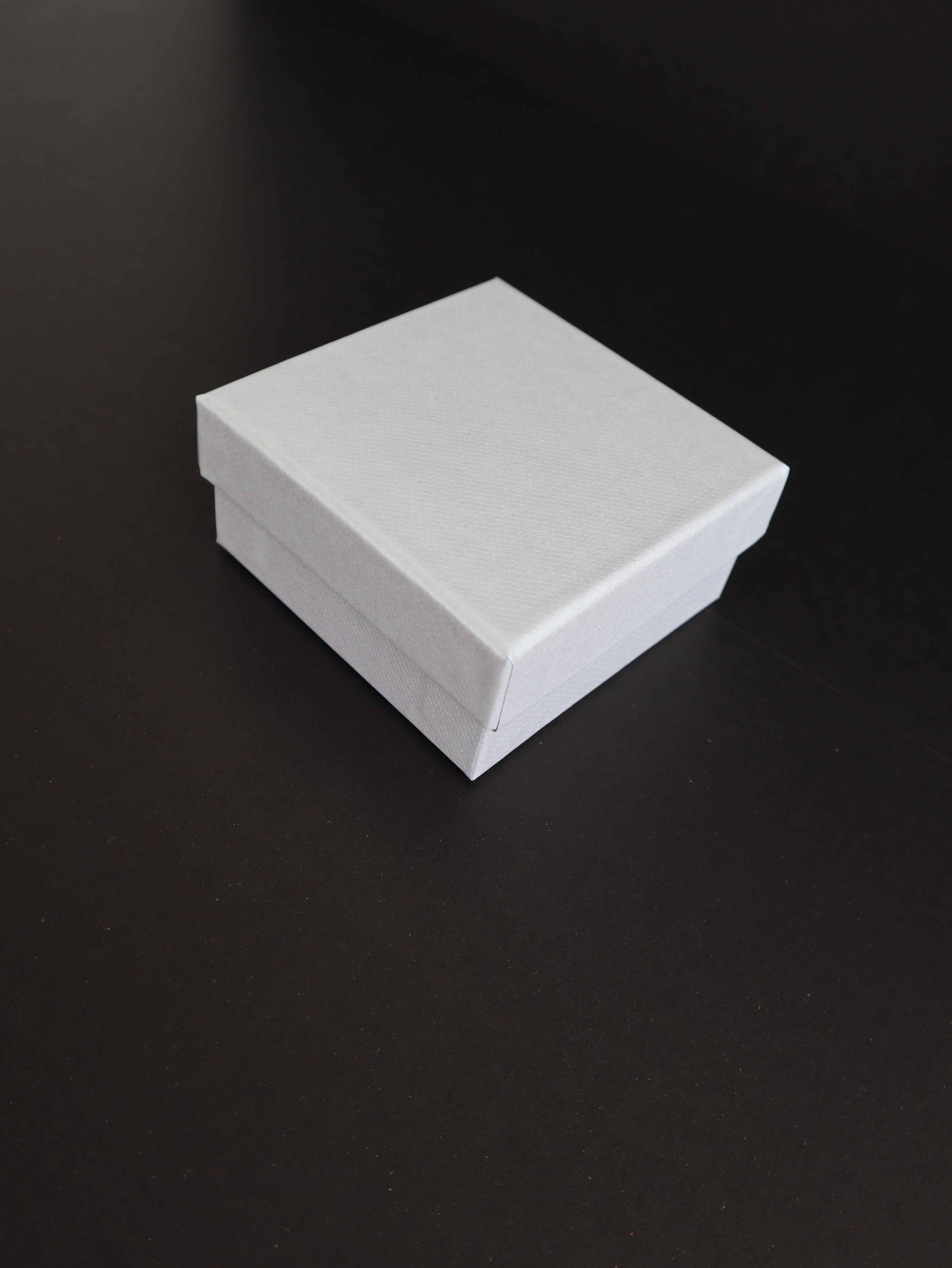 8x6x4 cm Eco-Friendly Grey Jewelry Box