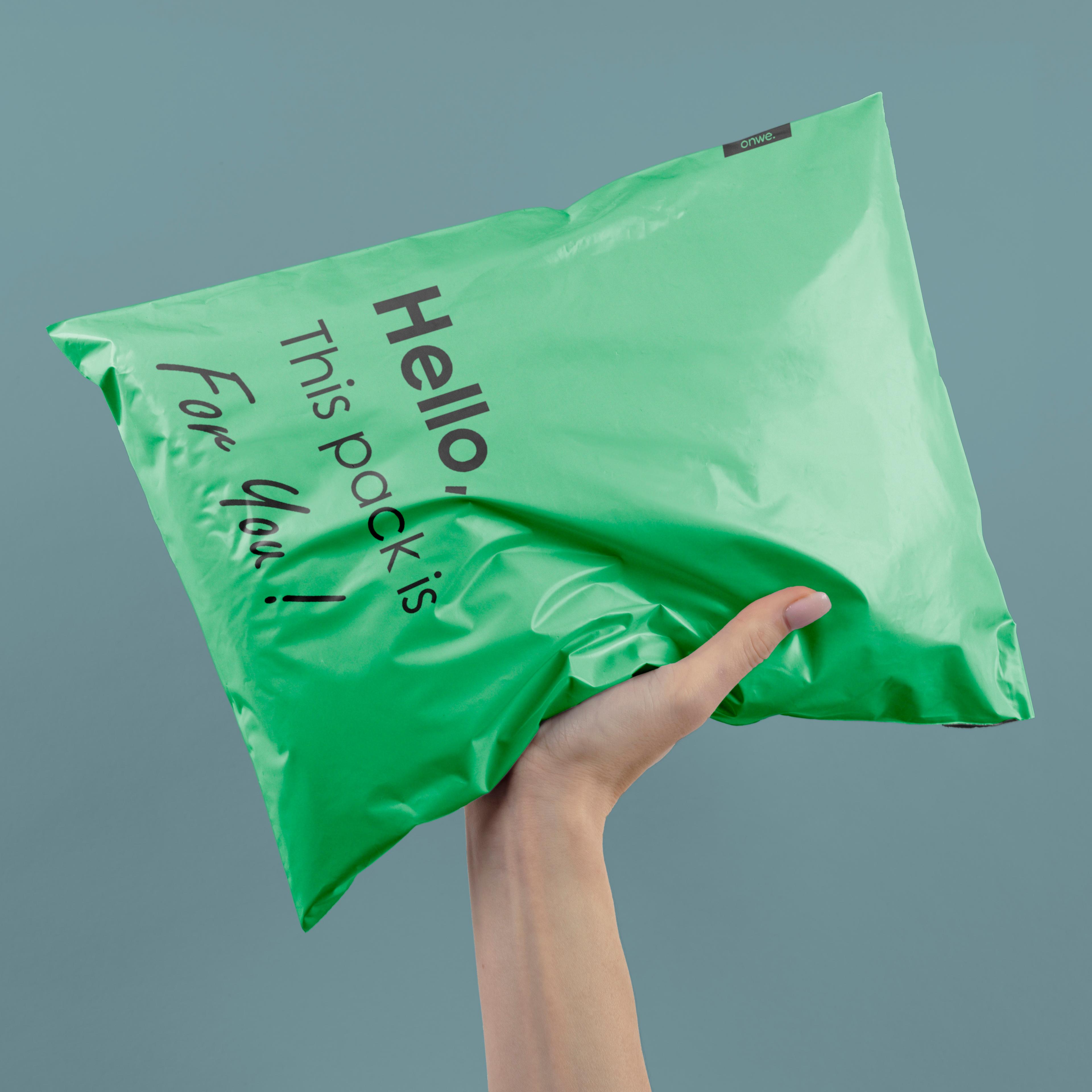 40x50 cm Green Eco-Friendly Poly Mailer