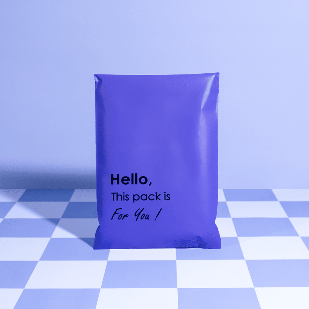 18x25 cm Purple  Eco-Friendly Poly Mailers