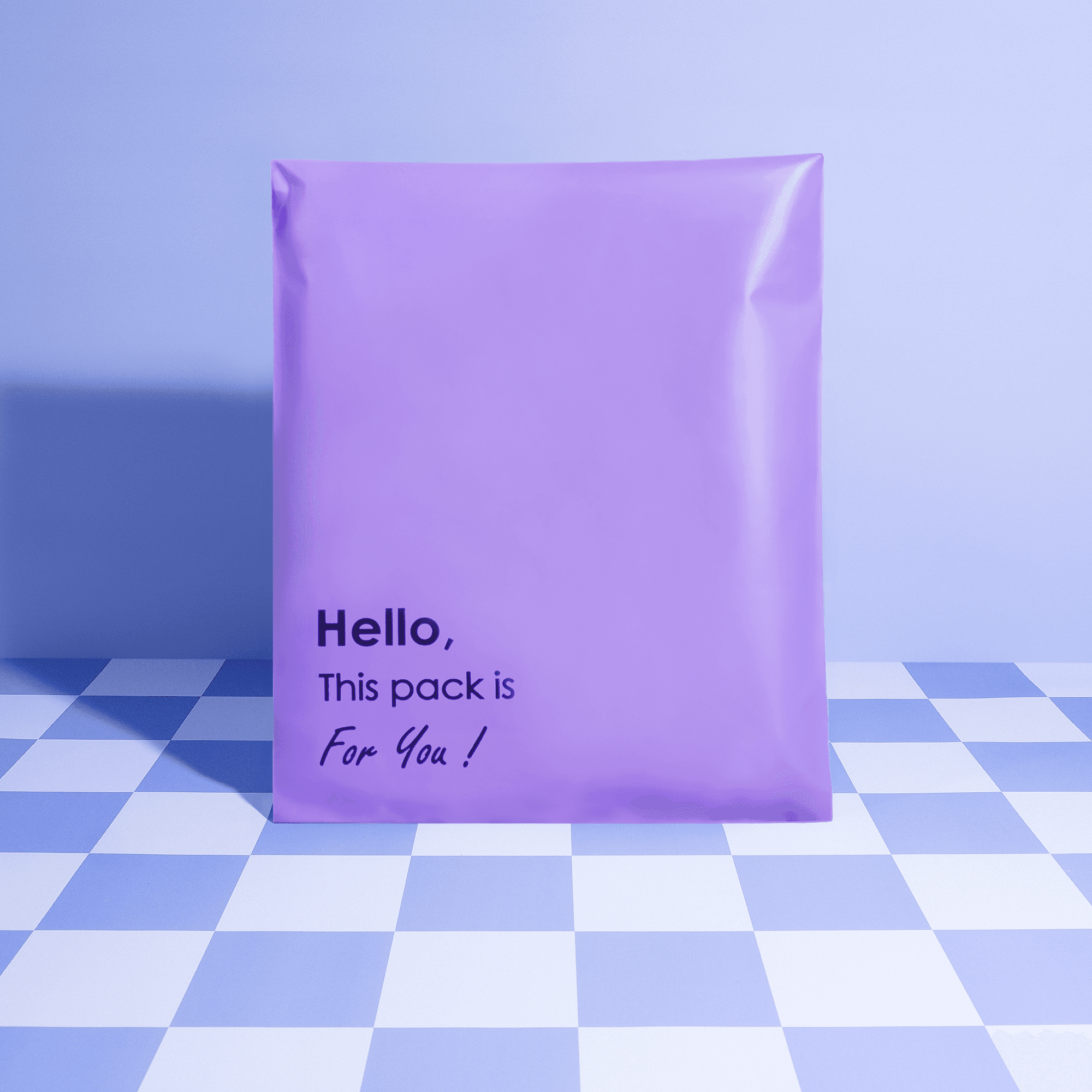 25x30 cm Lilac Eco-Friendly Poly Mailer