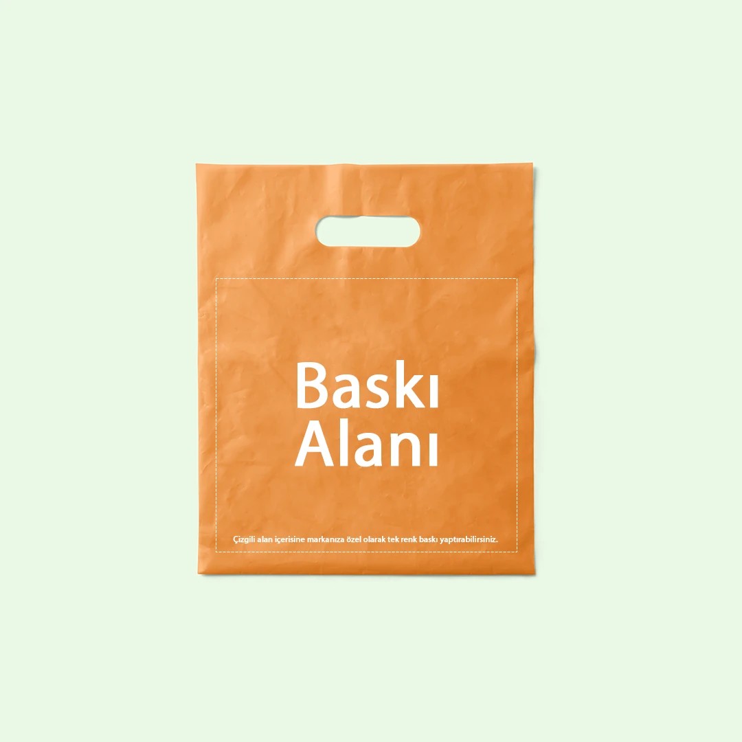 Custom Orange Eco-Friendly Shopping Bag For Your Brand