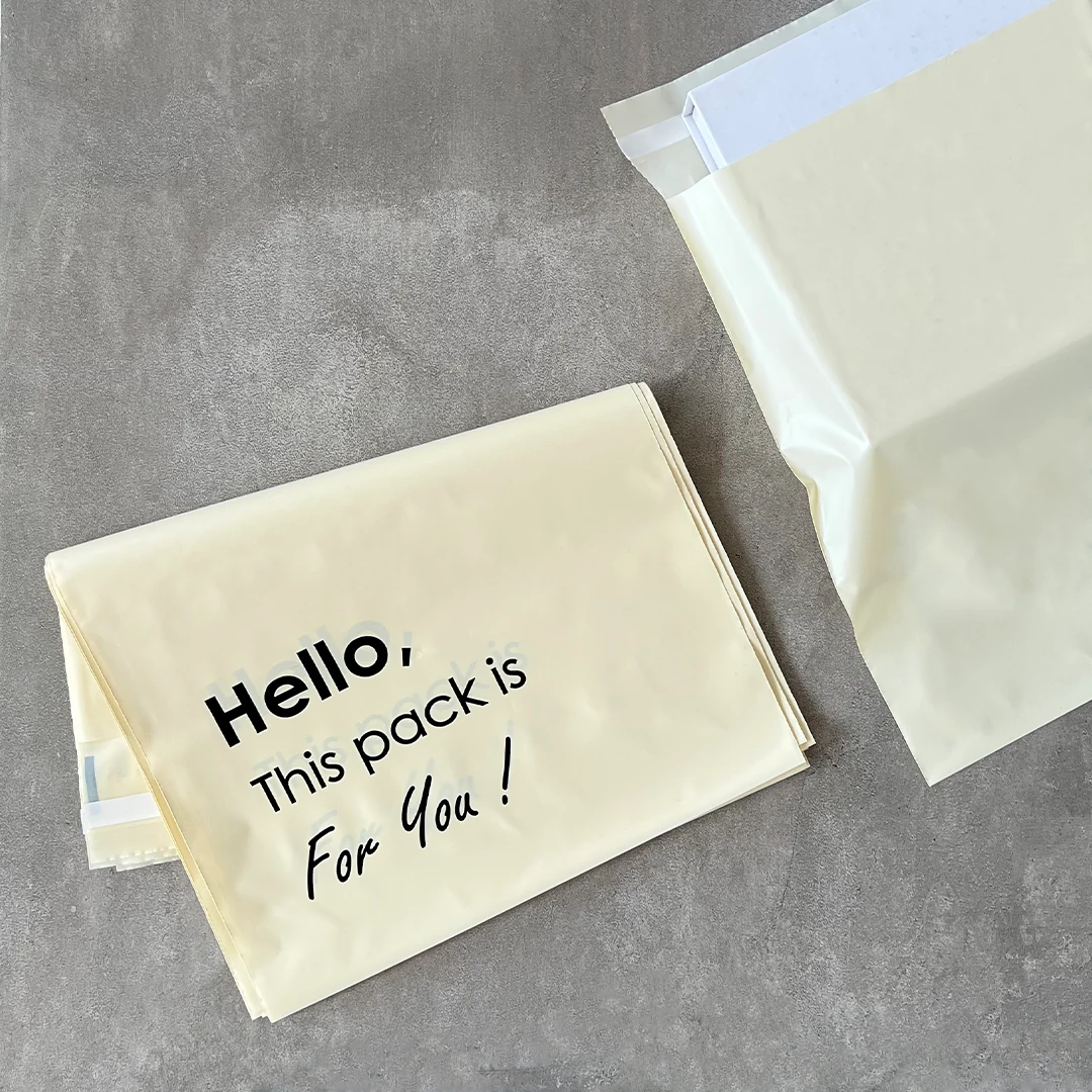 Each package contains 100 poly mailers. For each amount you increase