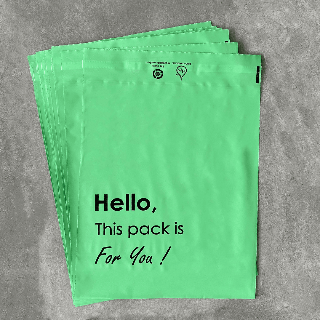 40x50 cm Green Eco-Friendly Poly Mailer