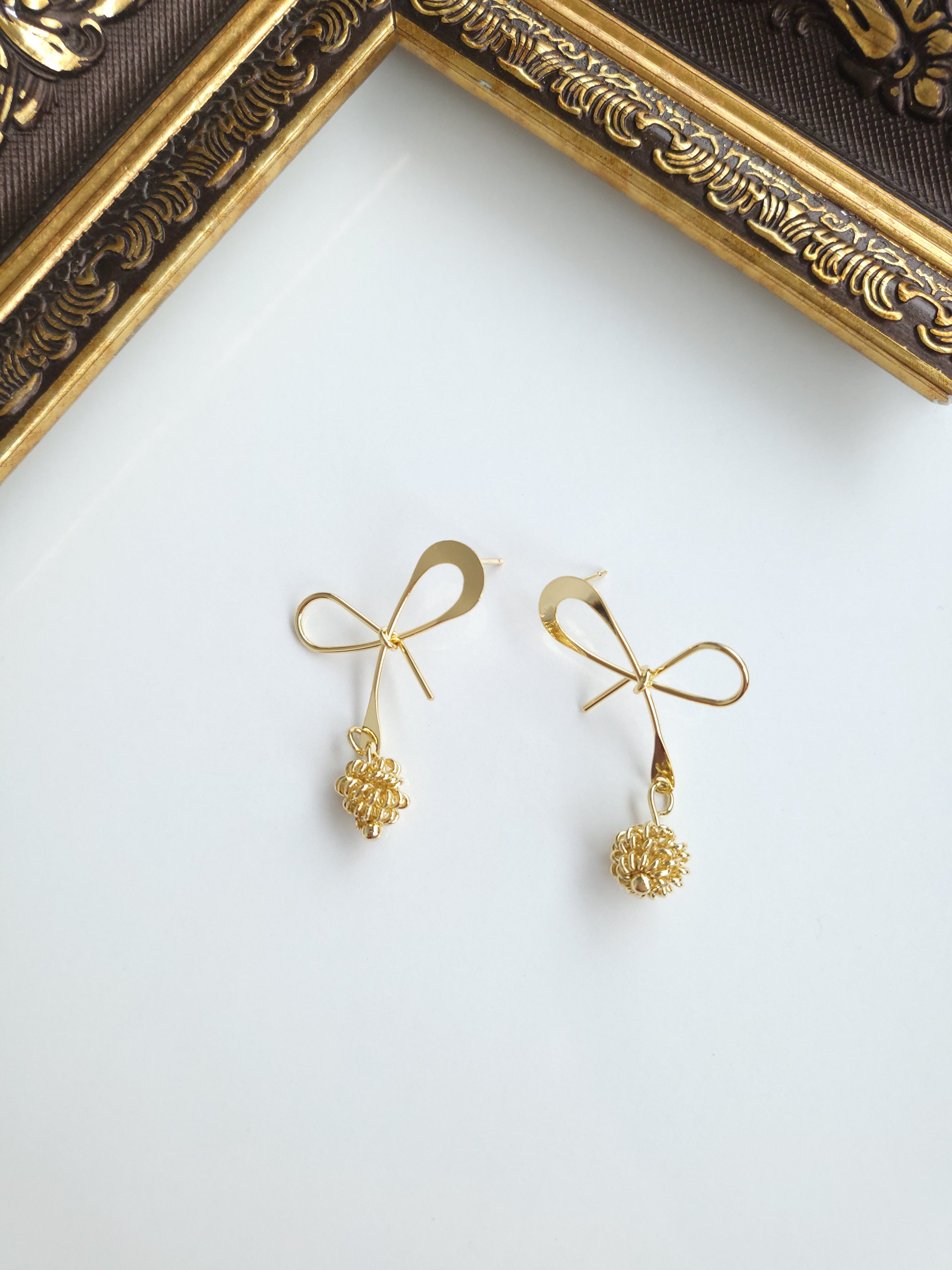 Xuping Gold Kurdele Küpe