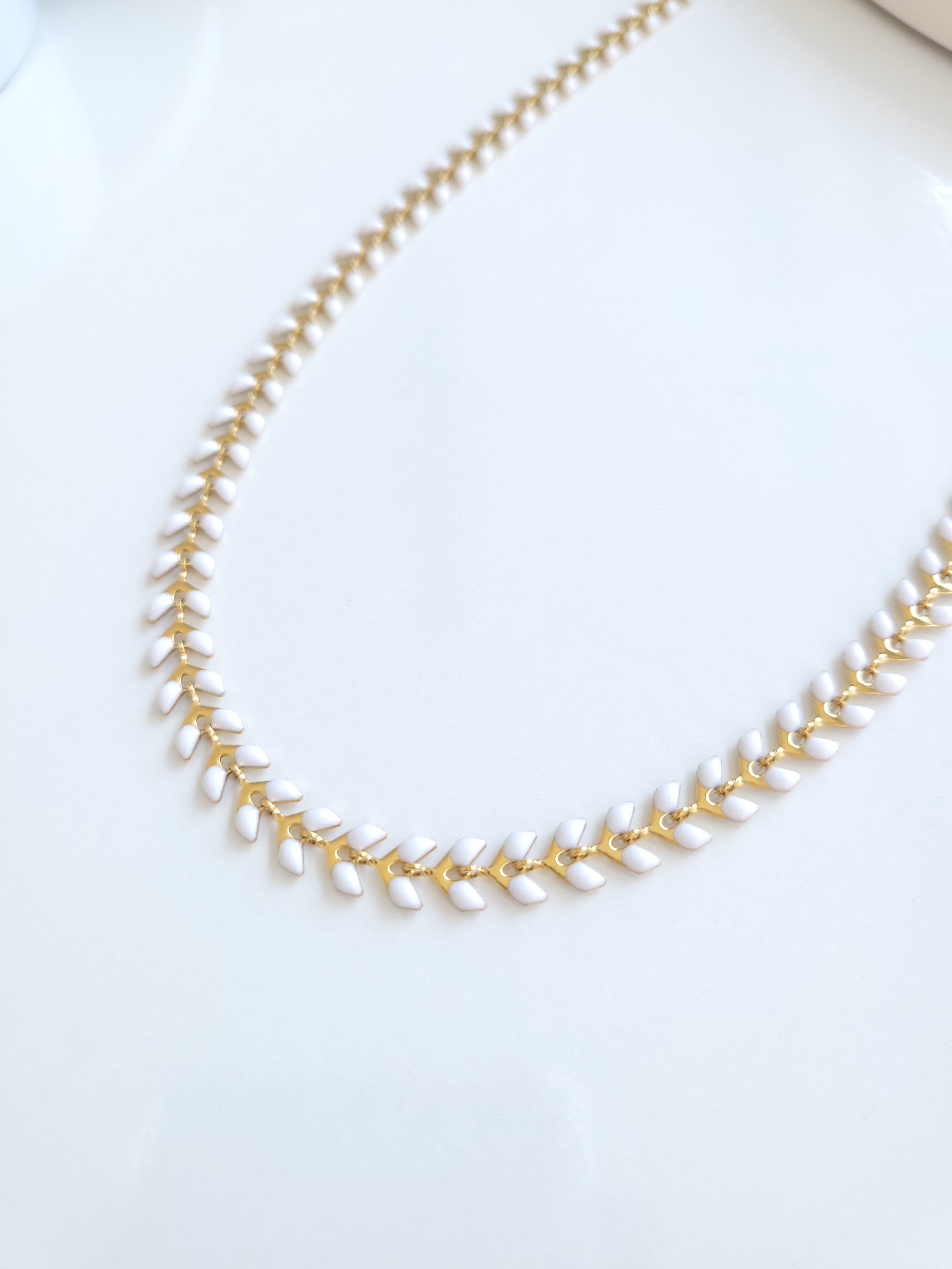Çelik Gold Colourful Seri Kolye