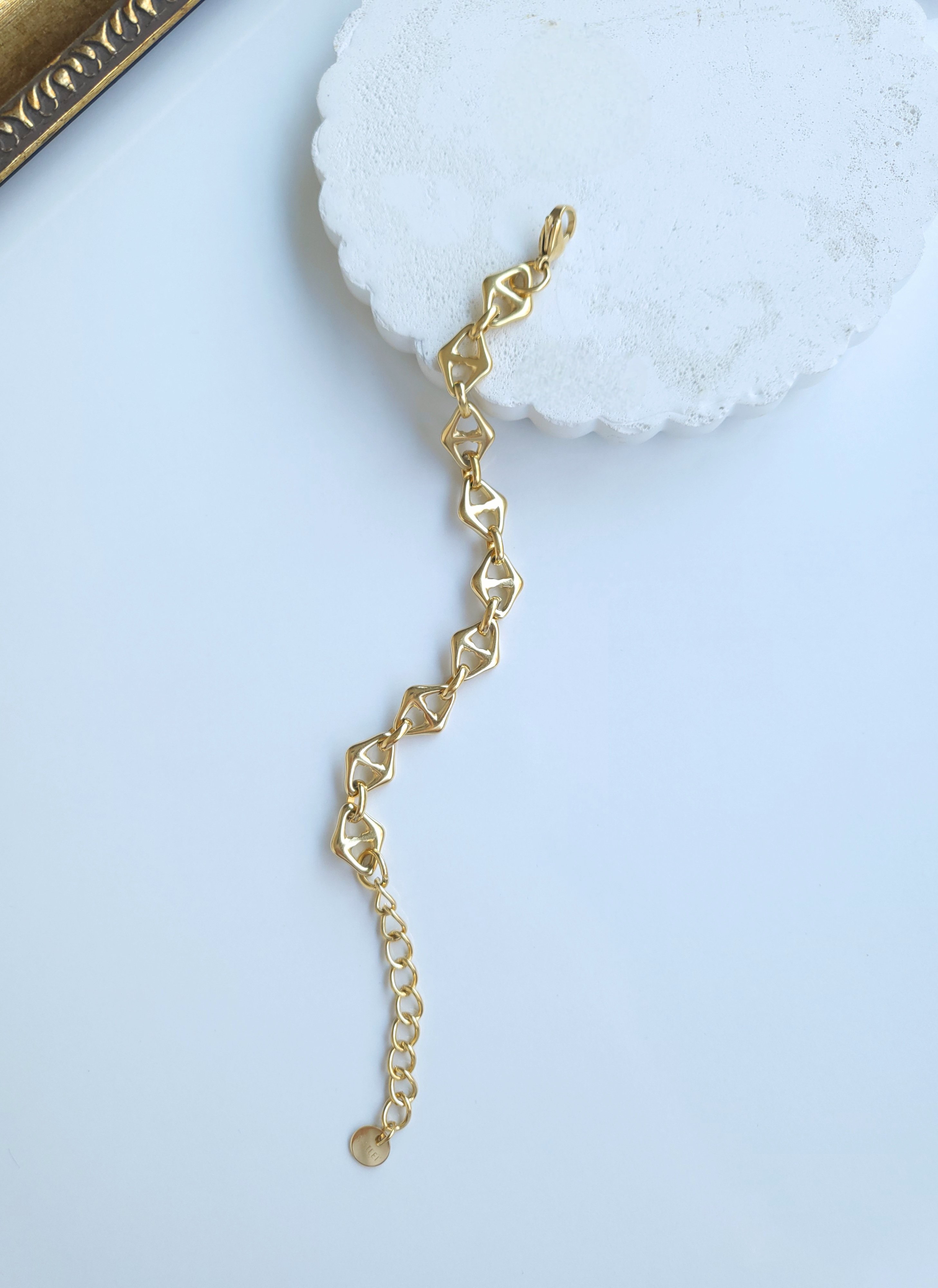 Çelik Gold Fashion Bileklik