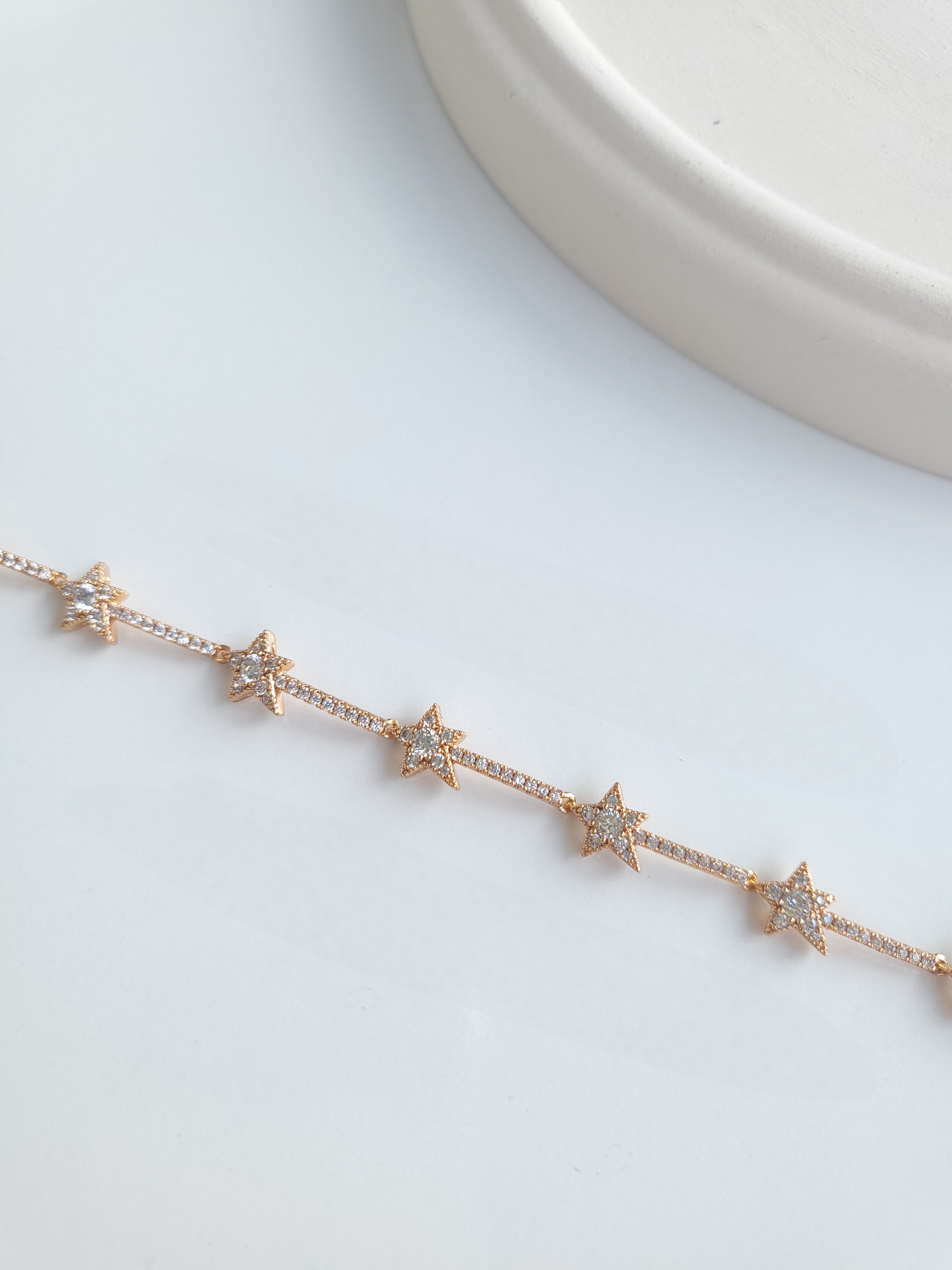 Xuping Rose Gold Trend Yıldız Bileklik