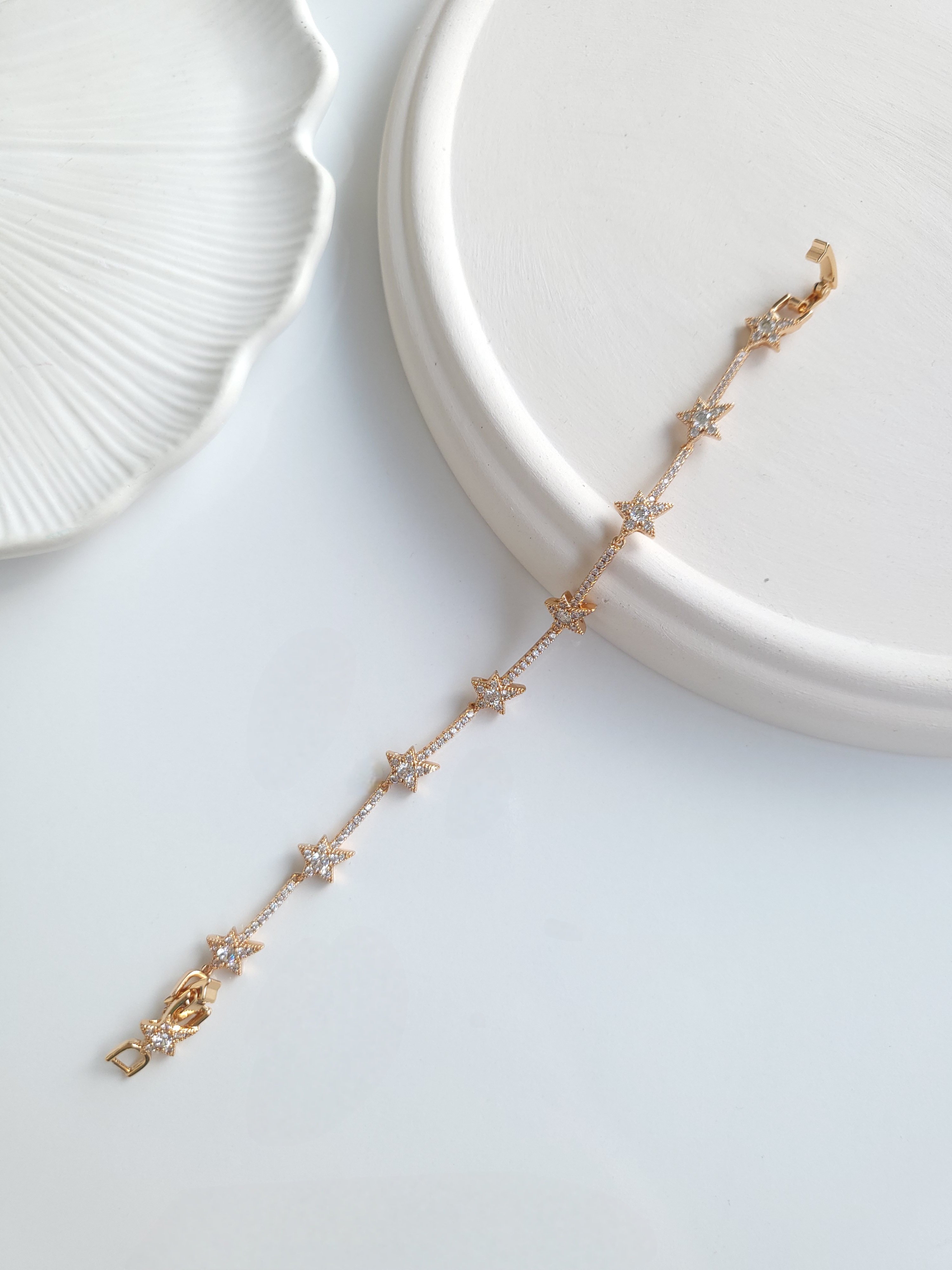 Xuping Rose Gold Trend Yıldız Bileklik