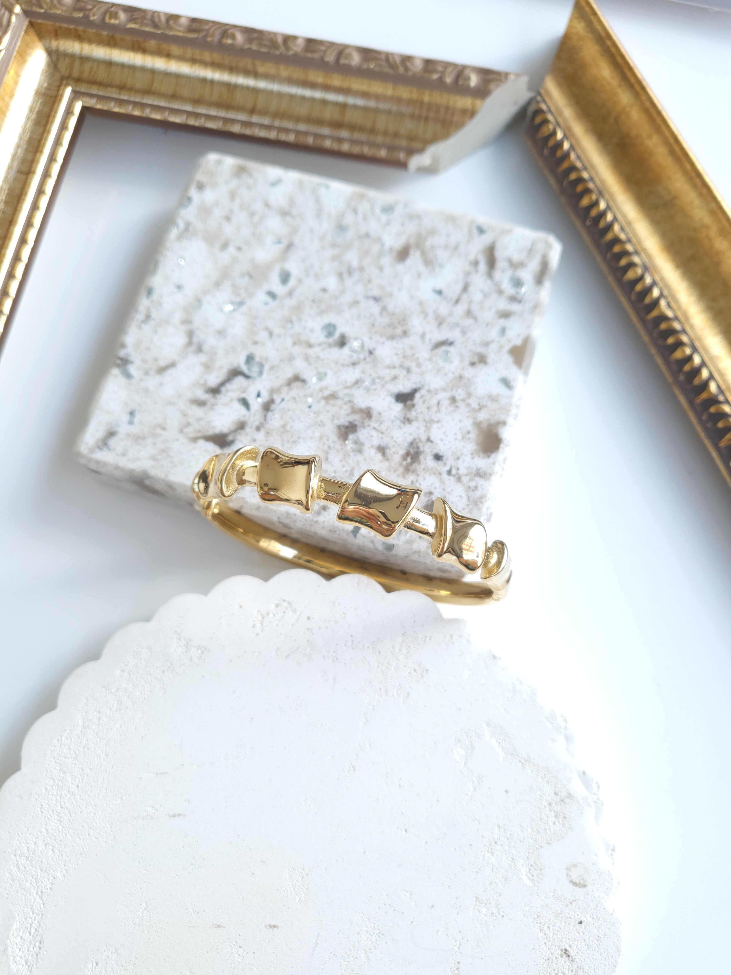 Luxury Çelik Gold Kelepçe