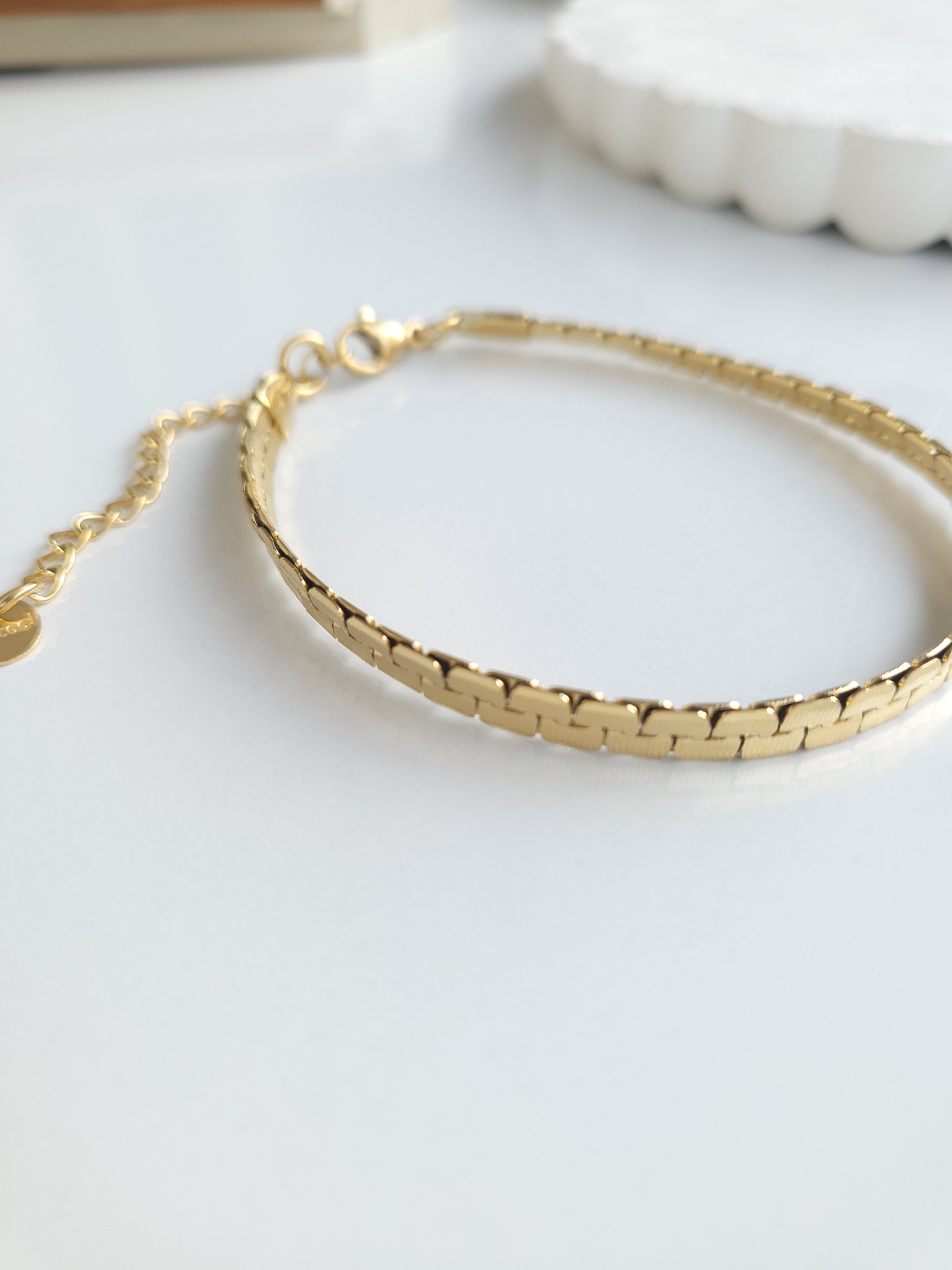 Çelik Gold Fashion Bileklik