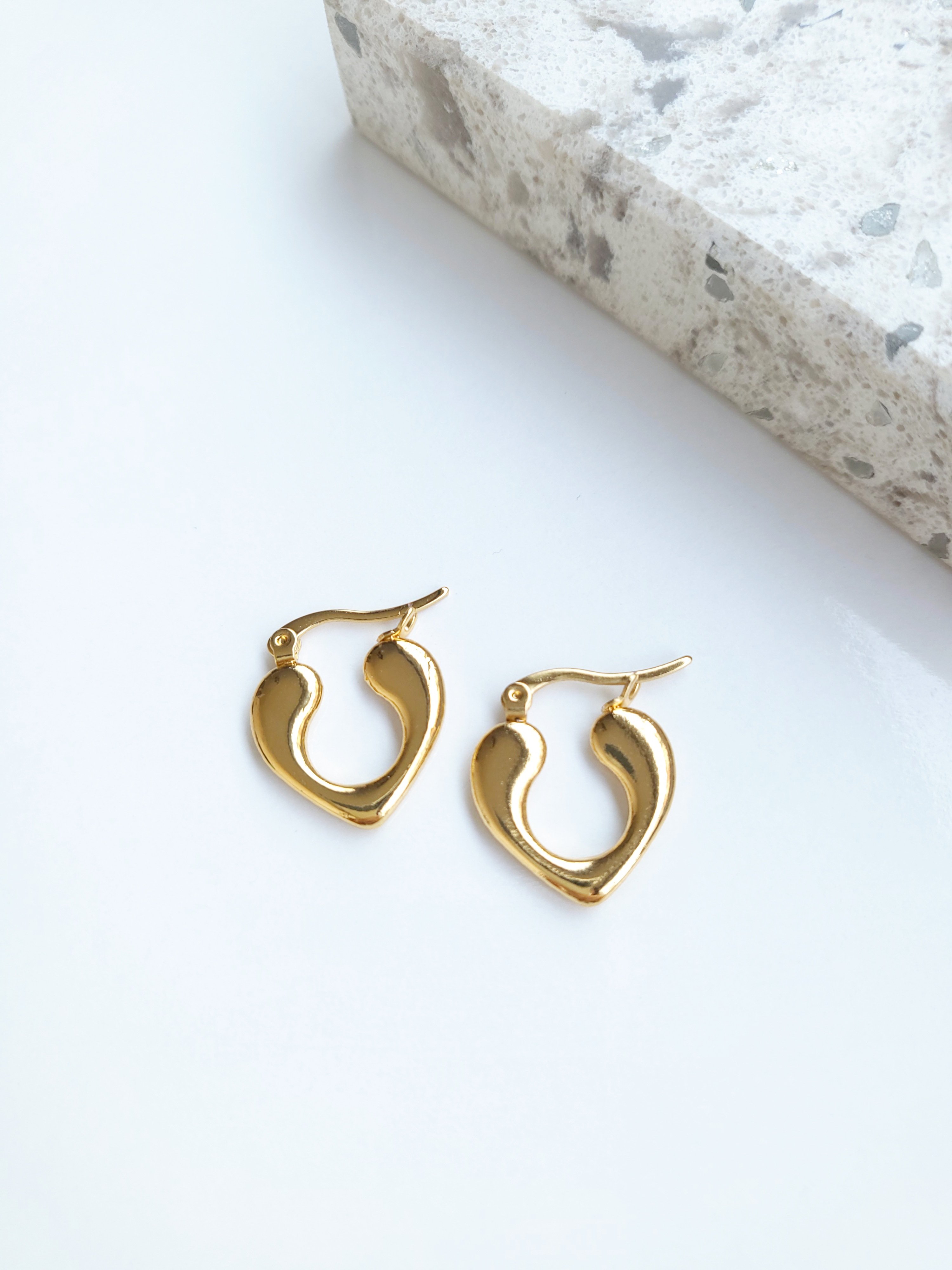 Çelik Gold Antik Küpe