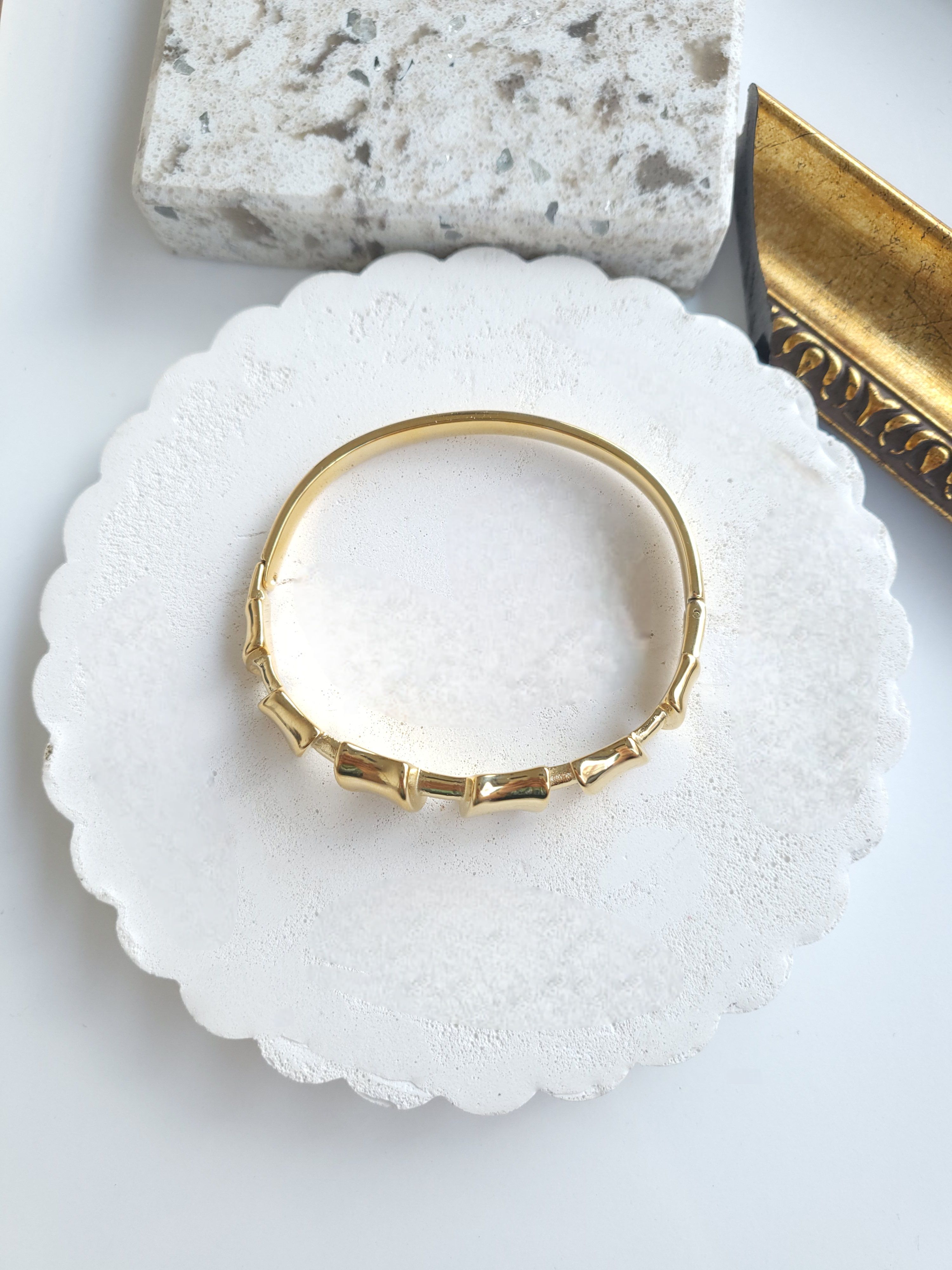 Luxury Çelik Gold Kelepçe