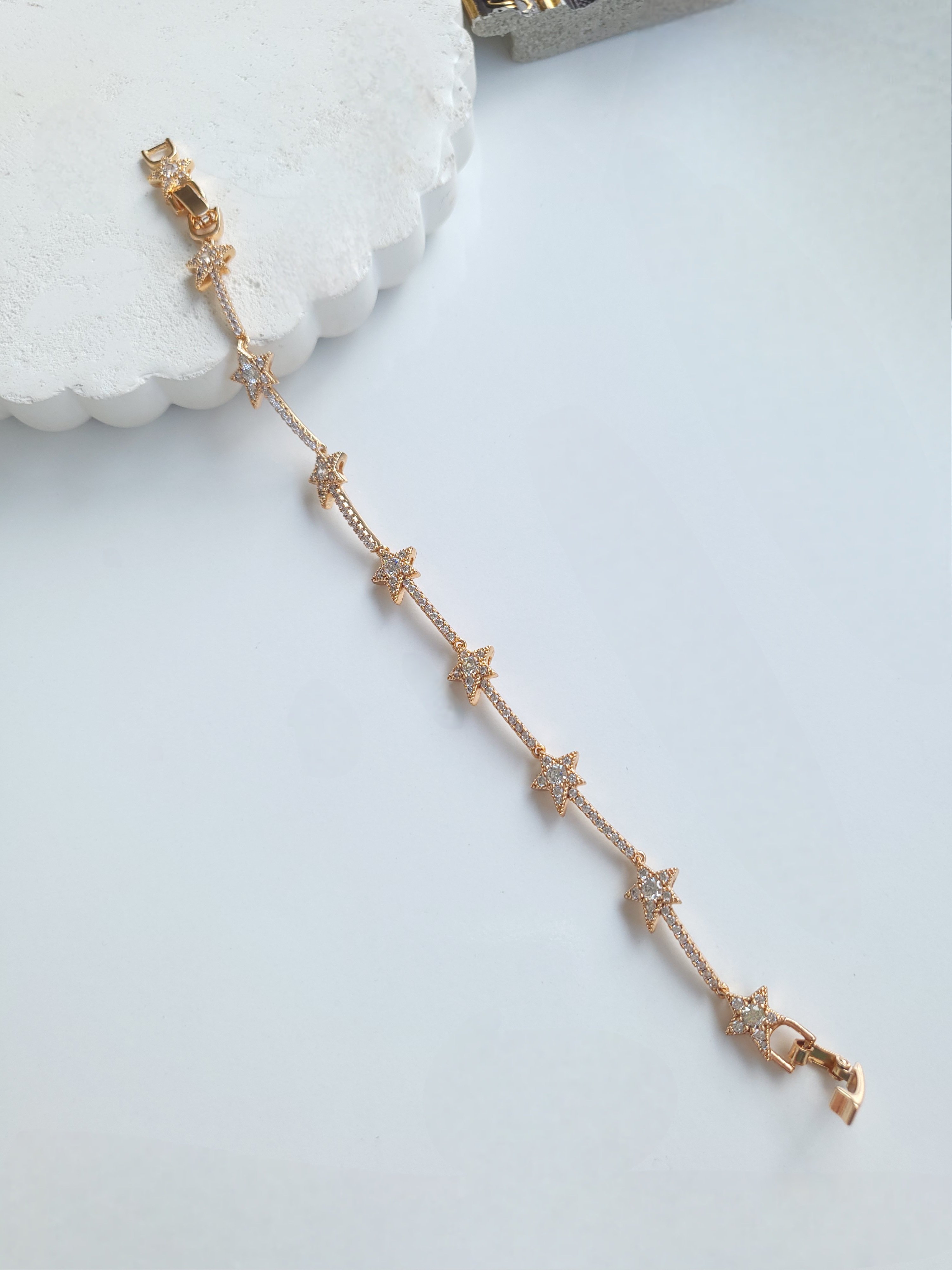 Xuping Rose Gold Trend Yıldız Bileklik