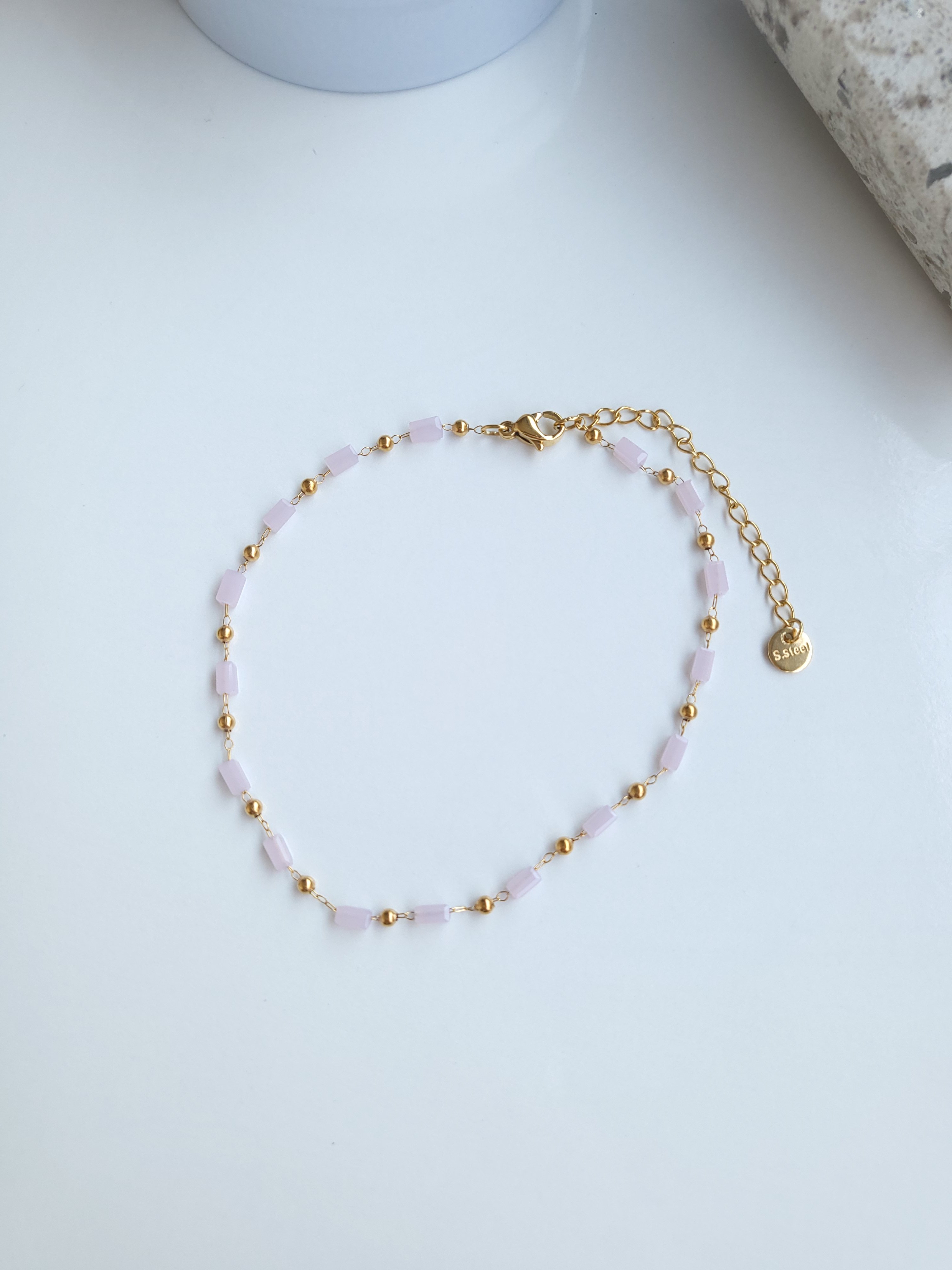 Çelik Gold Soft Pembe Halhal