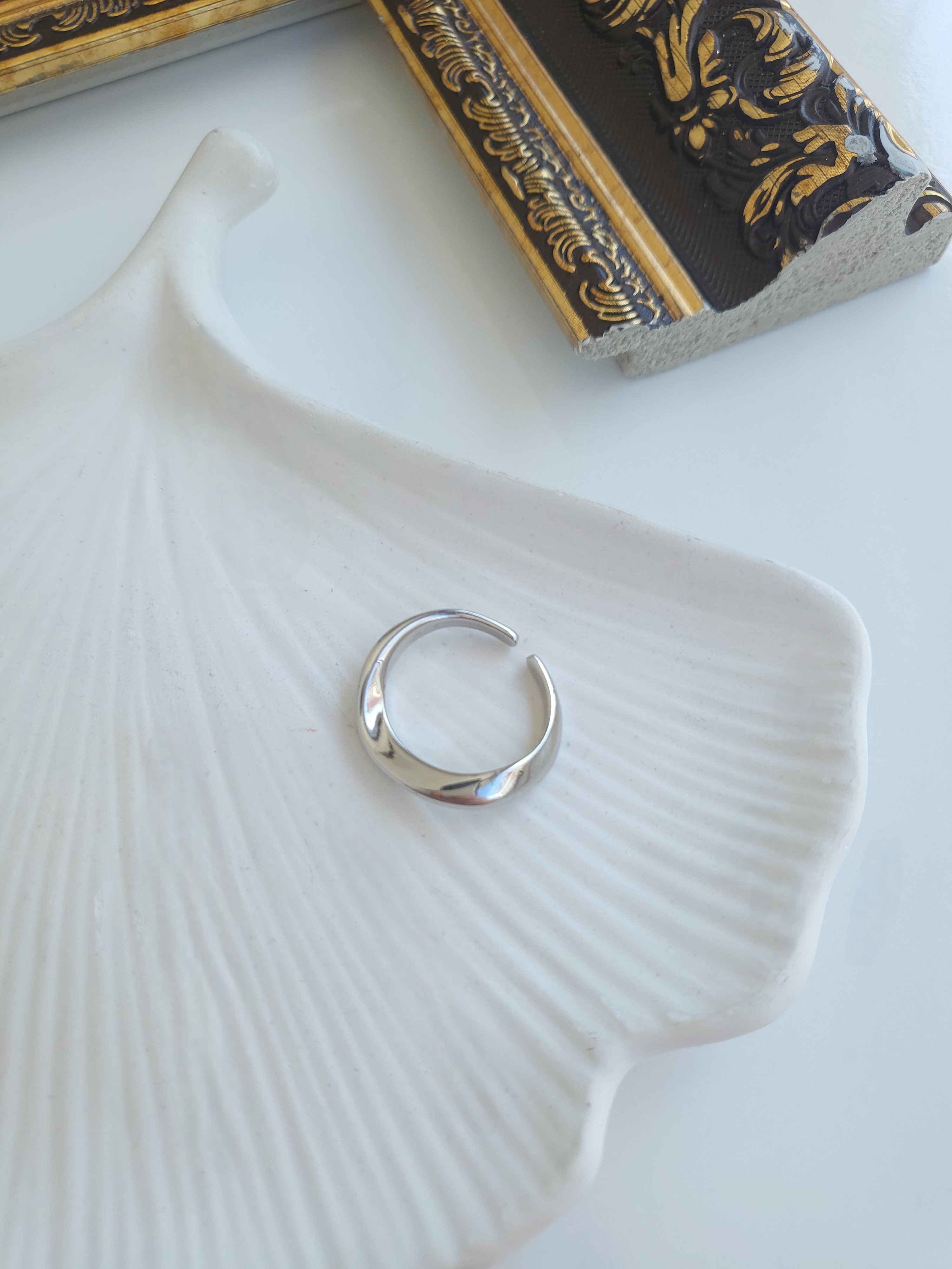 Çelik Silver Fashion Yüzük