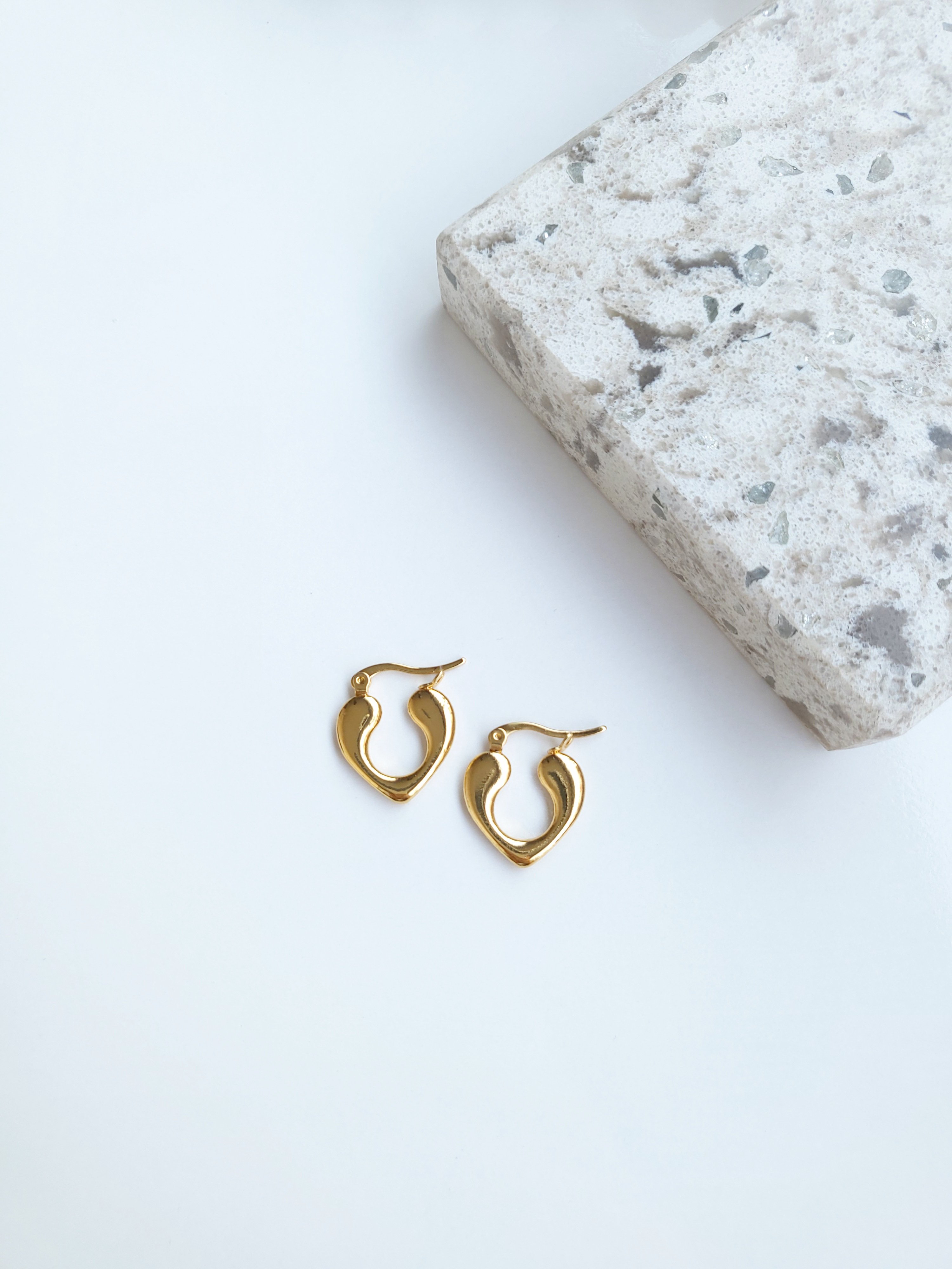 Çelik Gold Antik Küpe