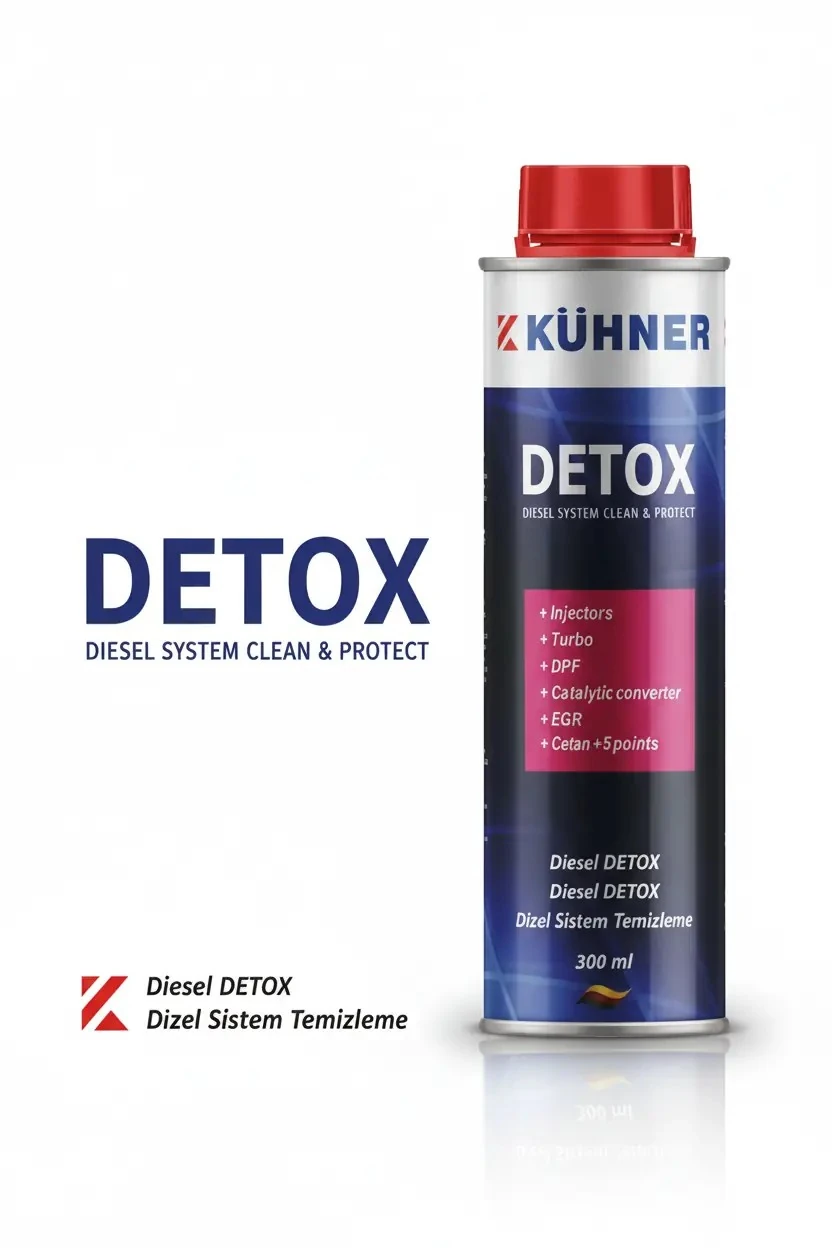 DETOX PRO DİZEL SİSTEM TEMİZLEYİCİ 300 ML