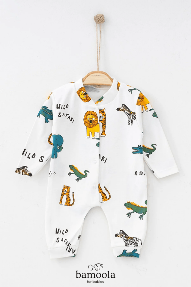 169 TL Manşetli %100 Pamuk Tulum - 12