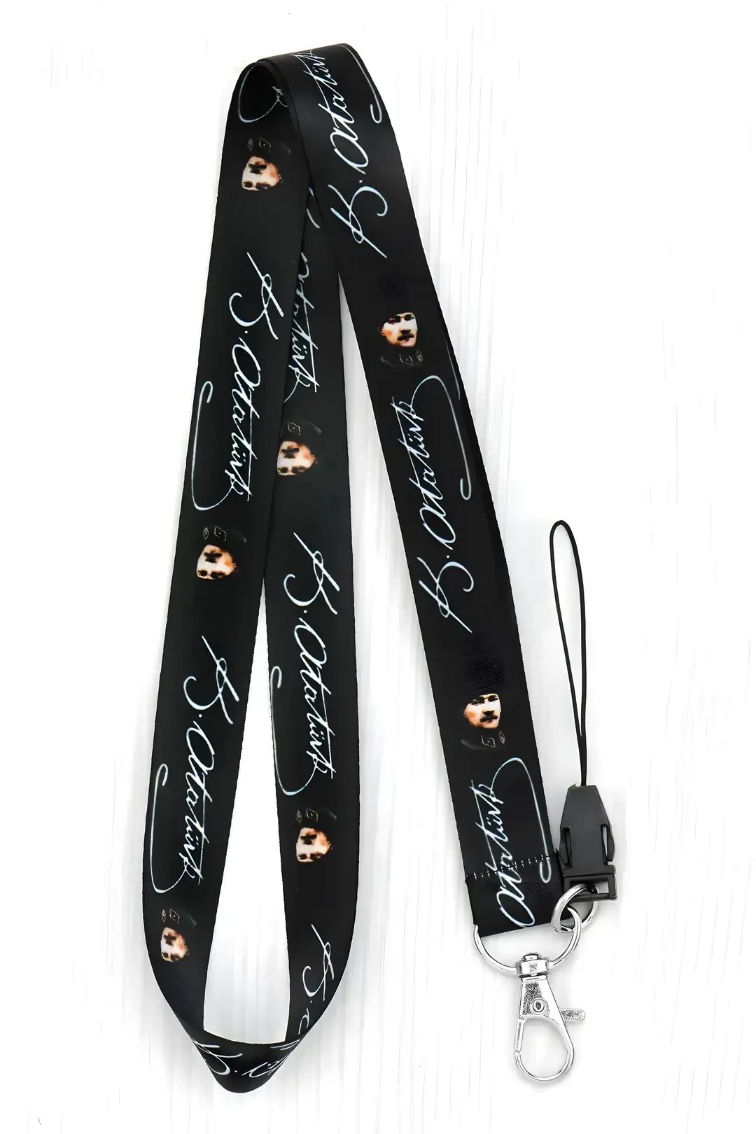 Boyun Askı İpi Kimlik Kartı ve Telefon Askısı ( ASK0103-Mustafa Kemal Atatürk)